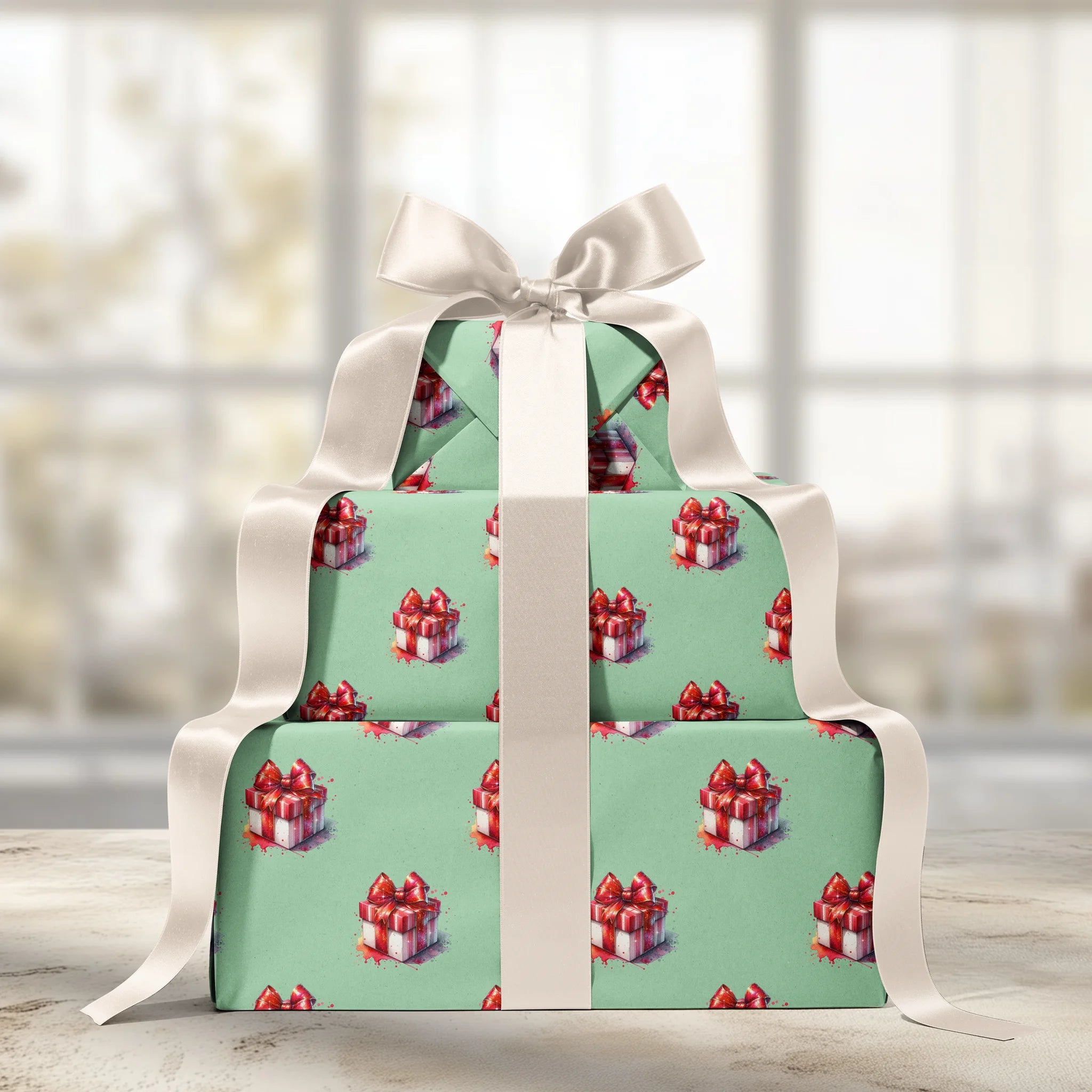 Tinsel Tease Gift Wrapping Paper