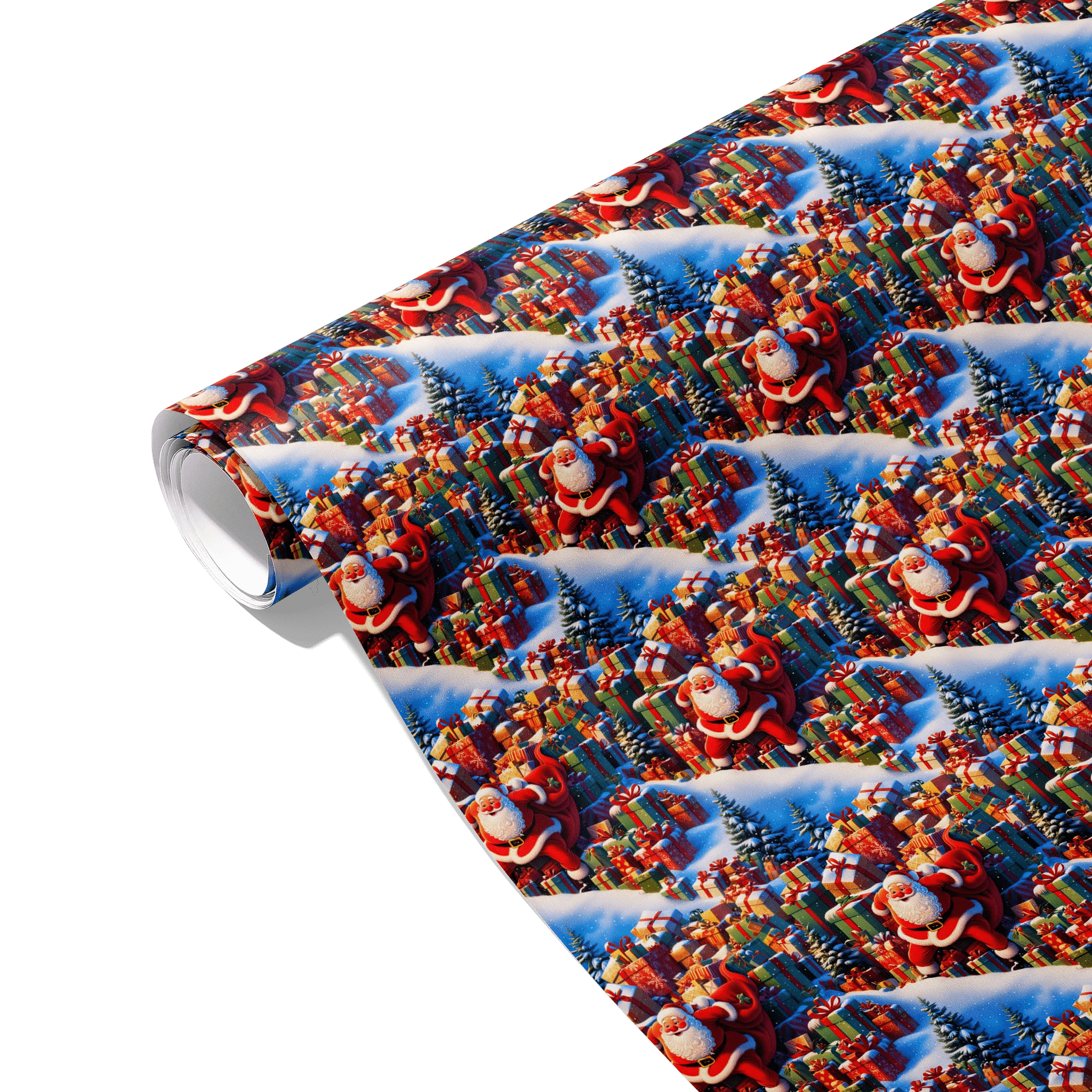 Santa’s Haul Pass Gift Wrapping Paper