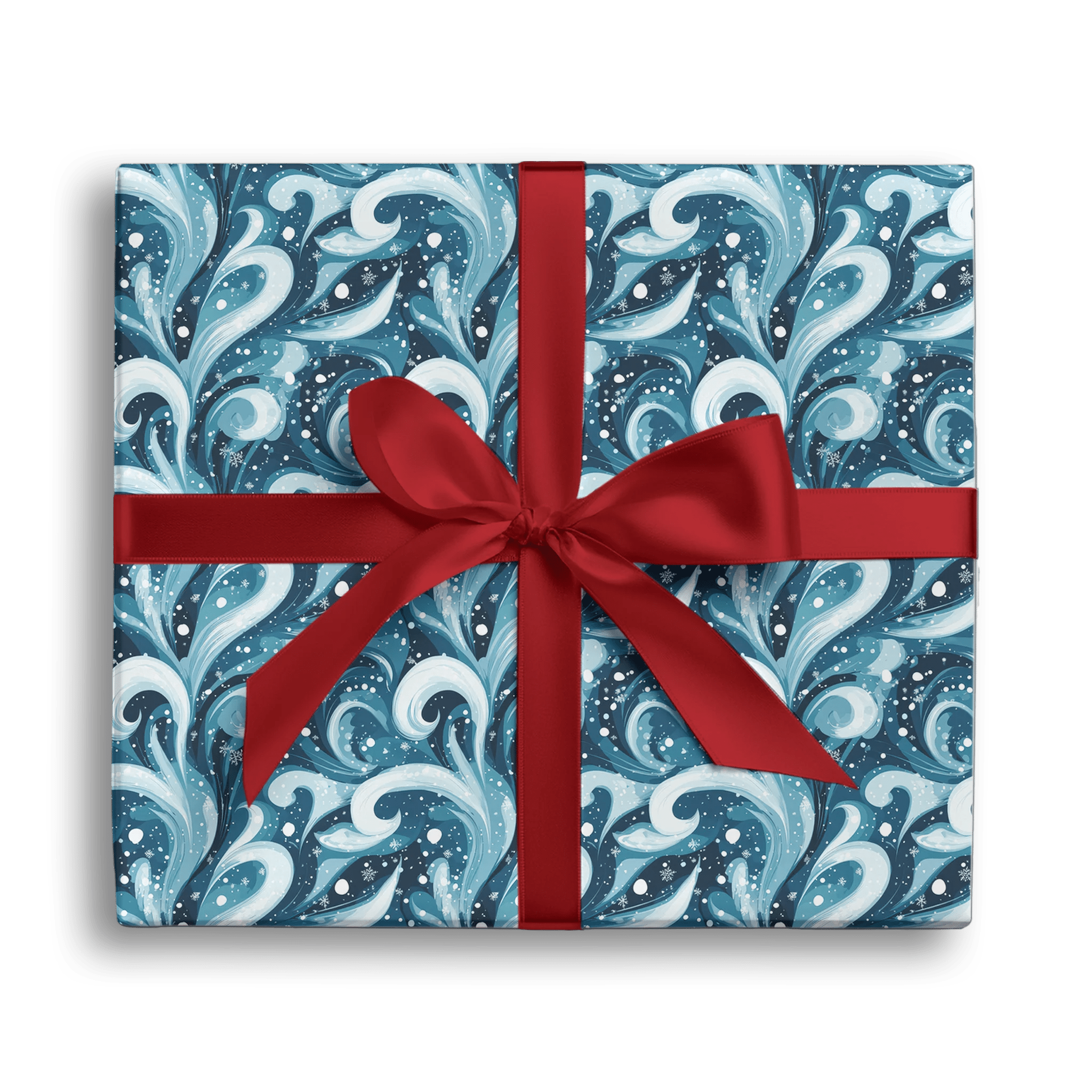 Mistletoe Twist Gift Wrapping Paper