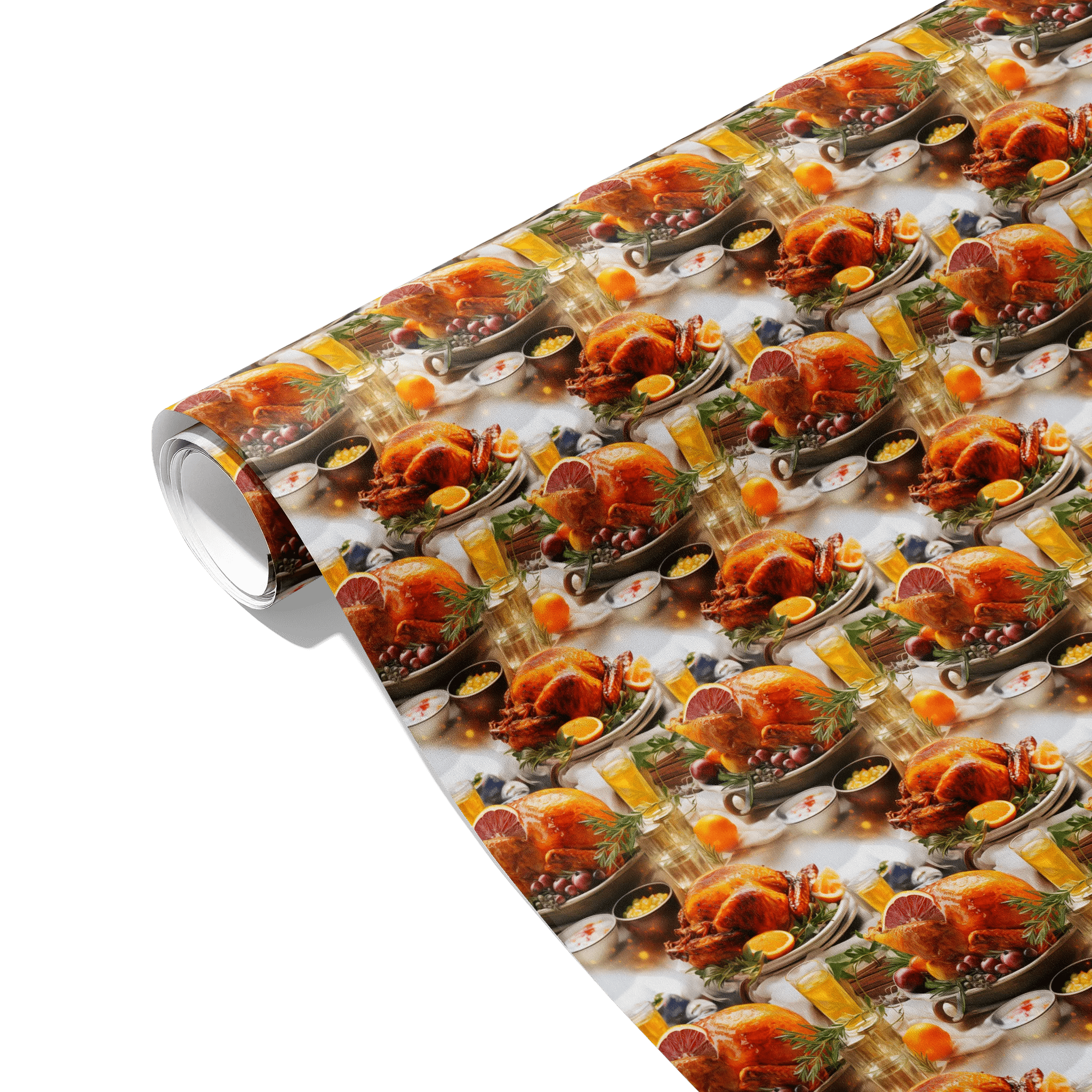 Santa’s Supper Gift Wrapping Paper