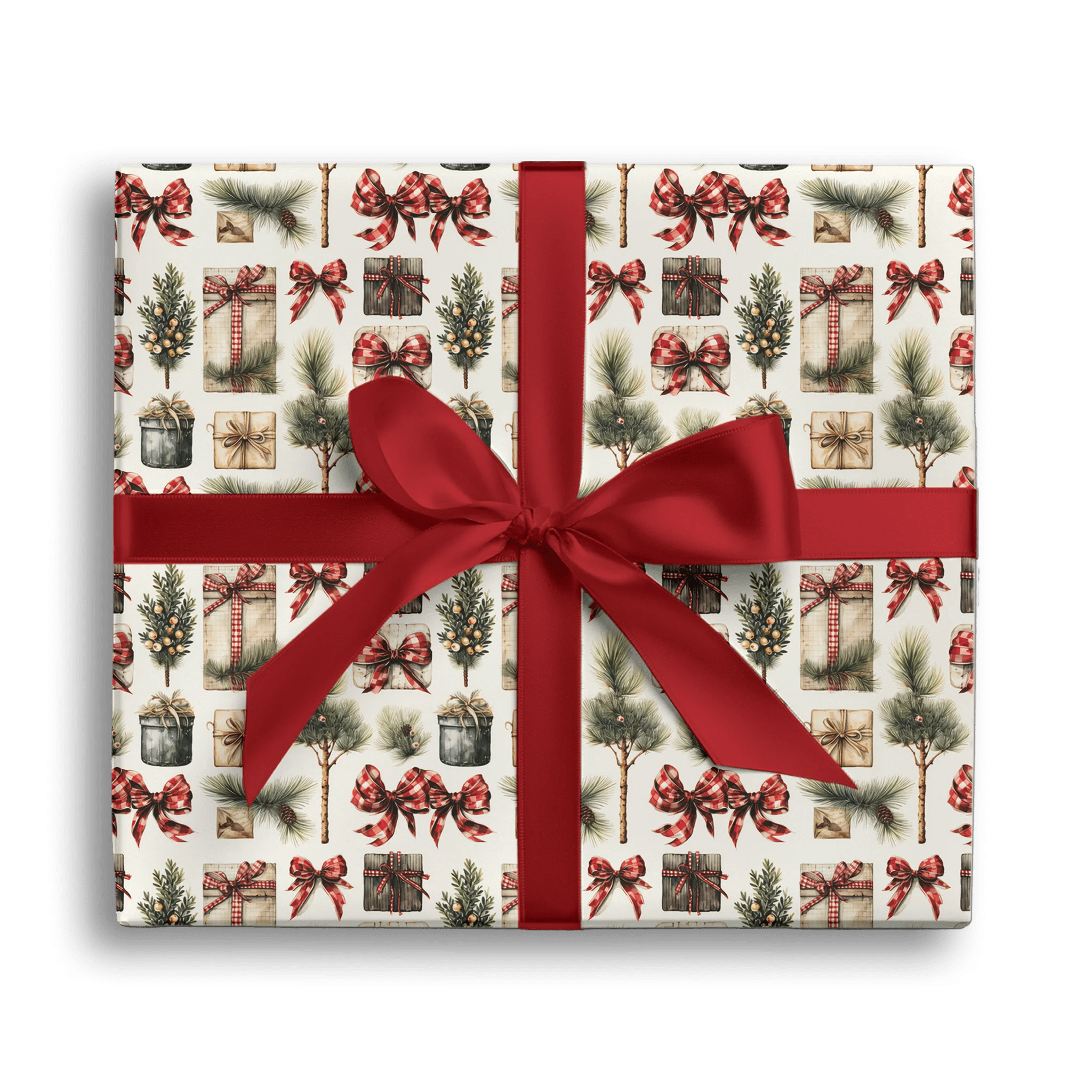 Under the Ribbon Gift Wrapping Paper