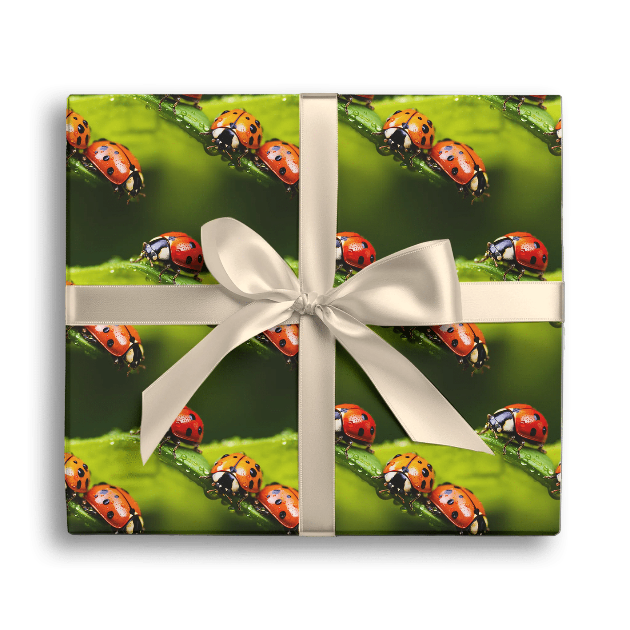 Lucky Bug Gift Wrapping Paper