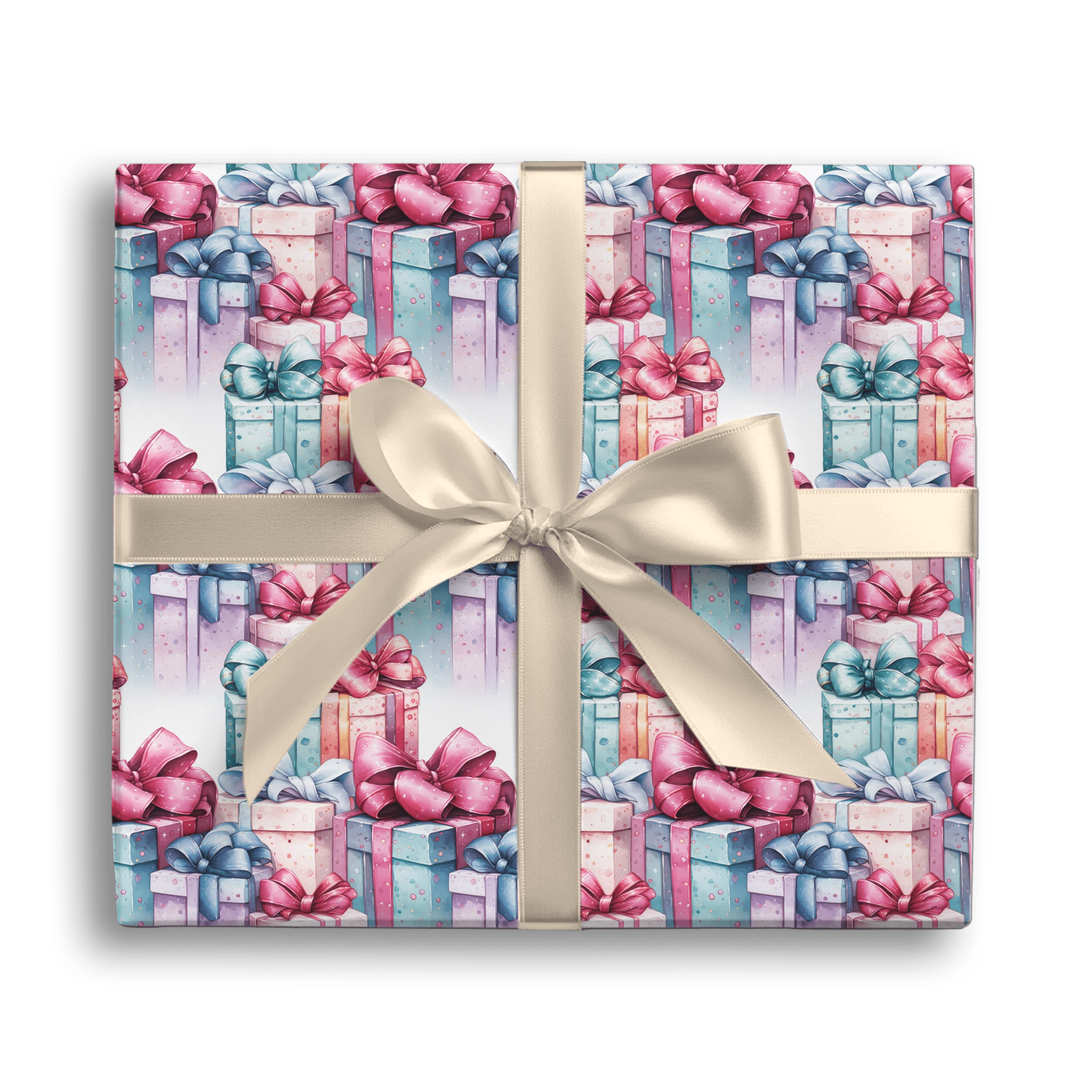 Ribbon Riddles Gift Wrapping Paper