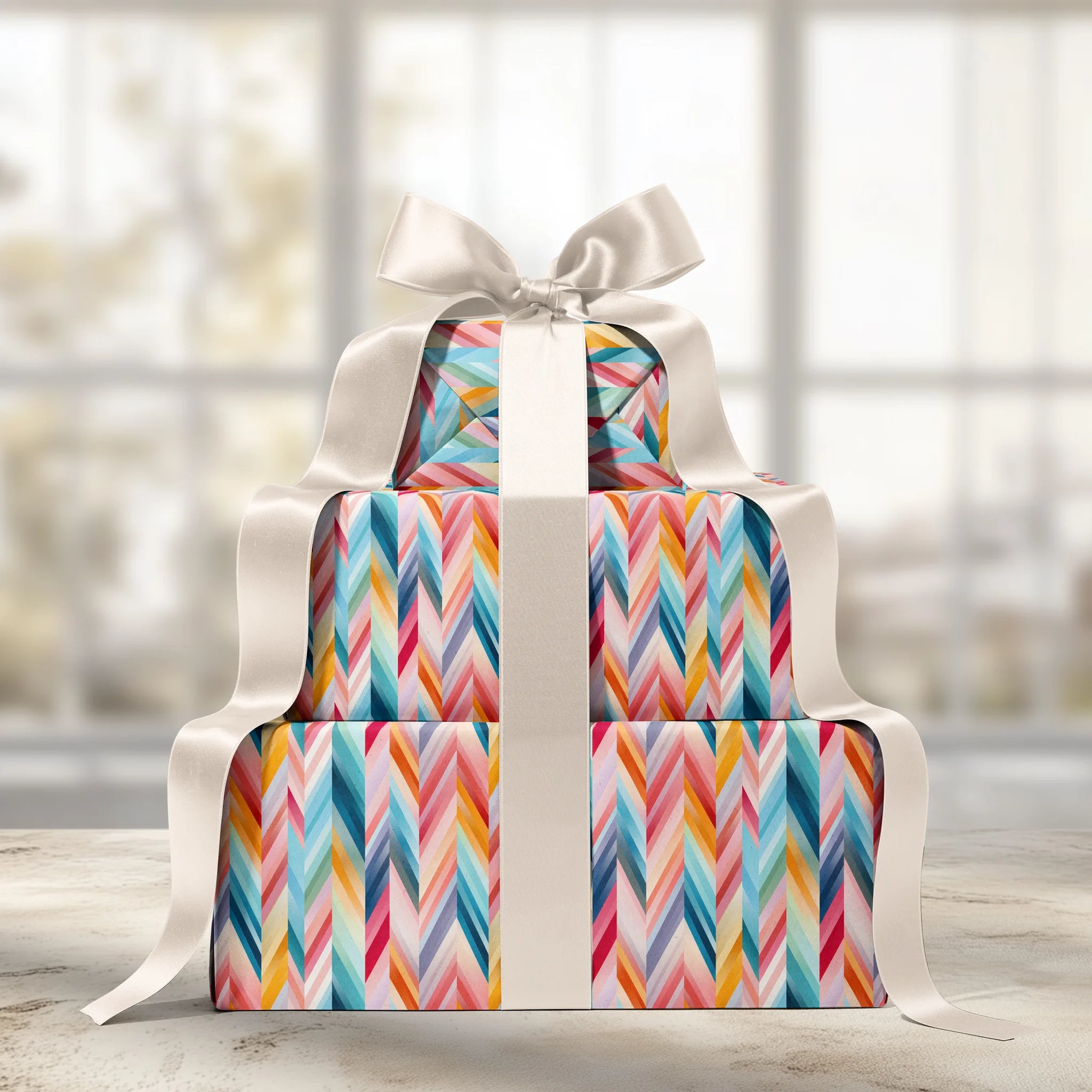 Zig Zag Swag Gift Wrapping Paper