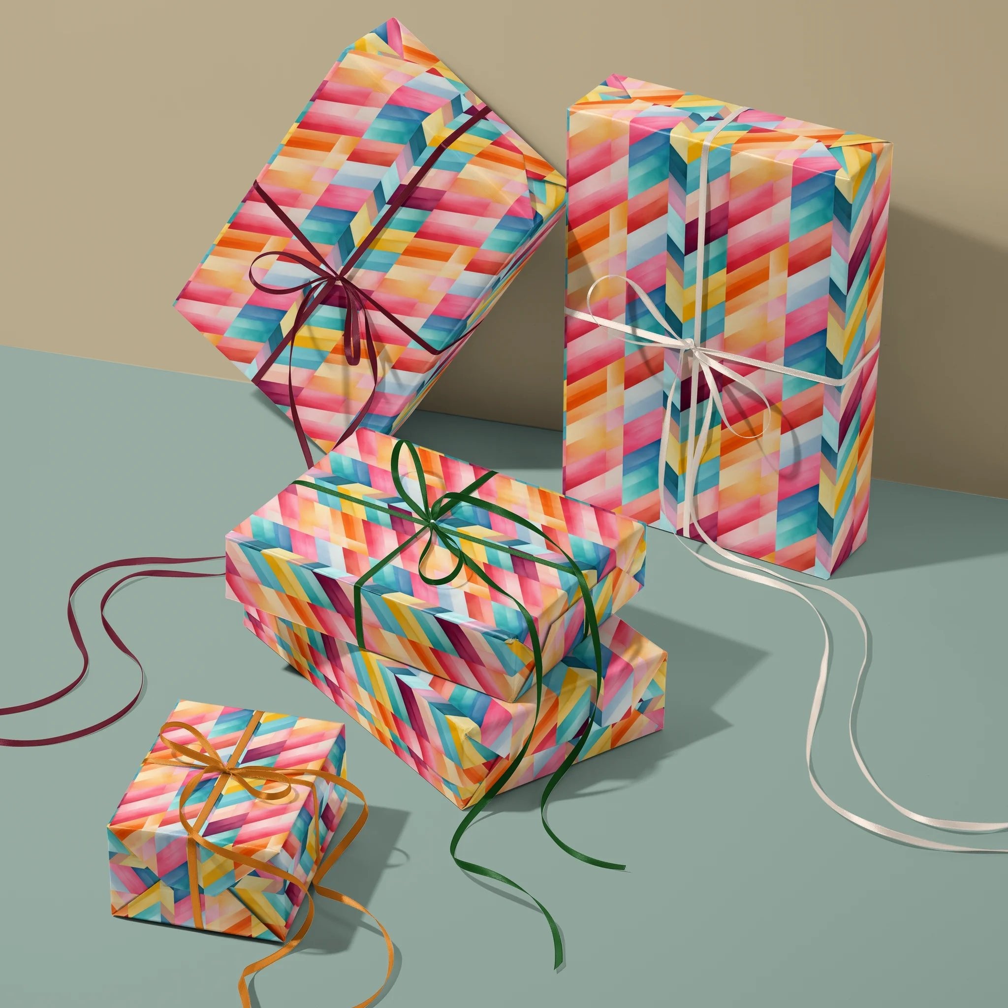 Arrow Dynamic Gift Wrapping Paper
