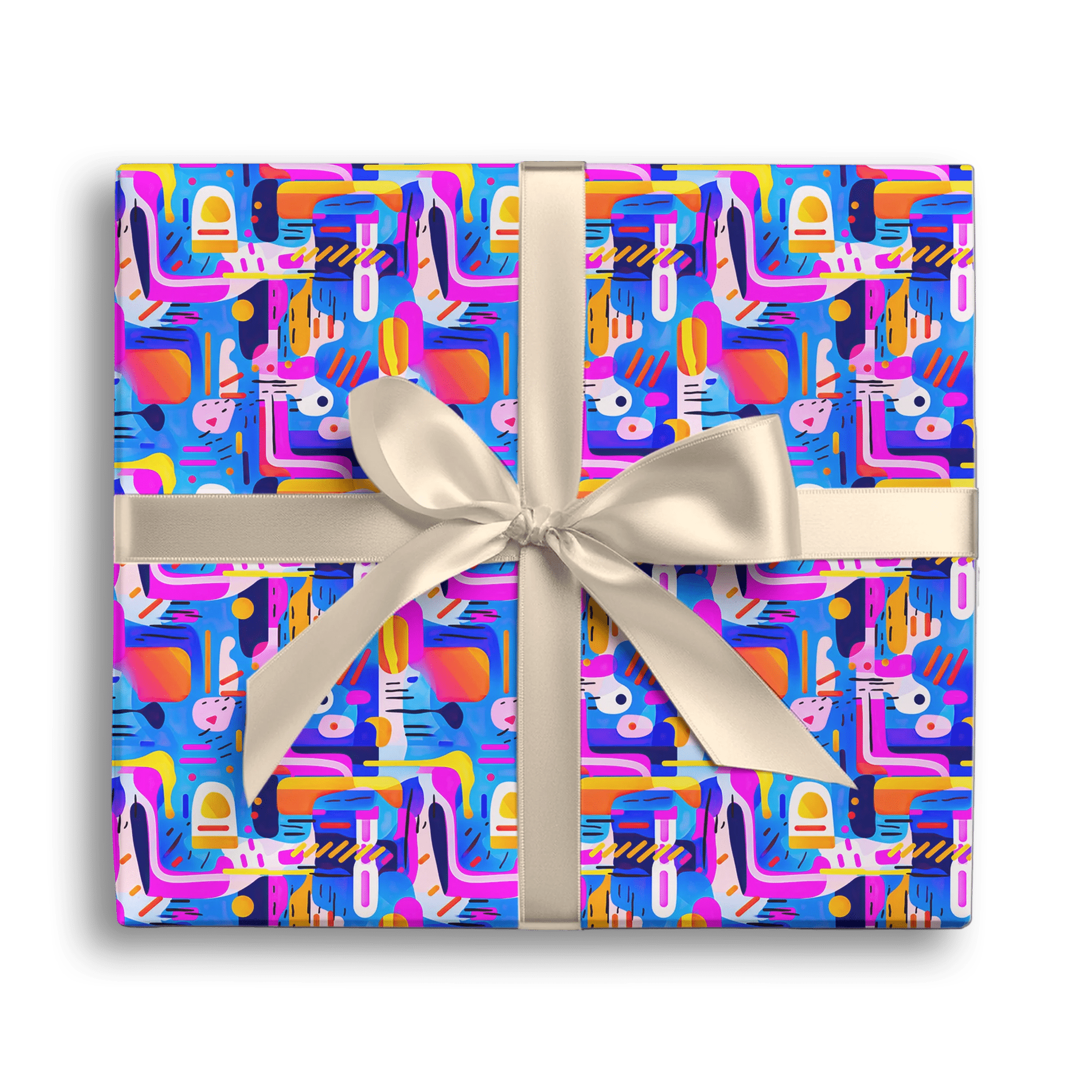 Party Lineup Gift Wrapping Paper