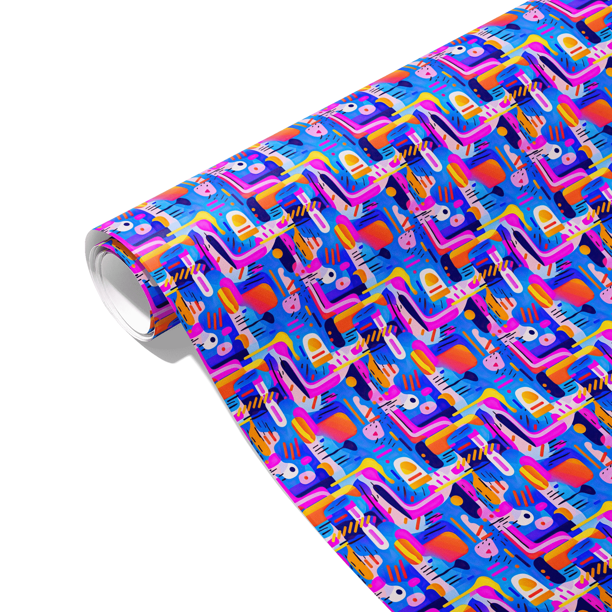 Party Lineup Gift Wrapping Paper