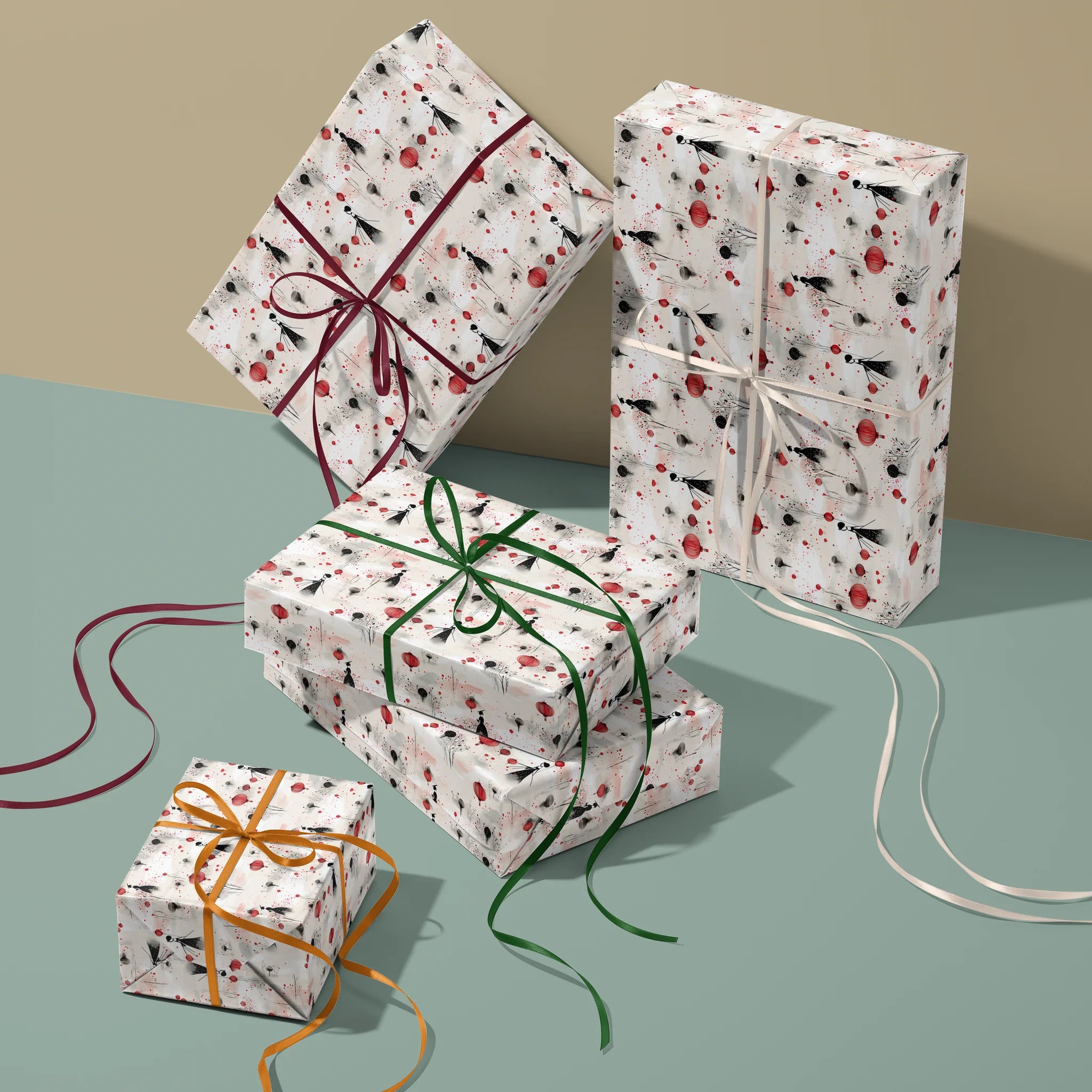 Lantern Wishes Gift Wrapping Paper