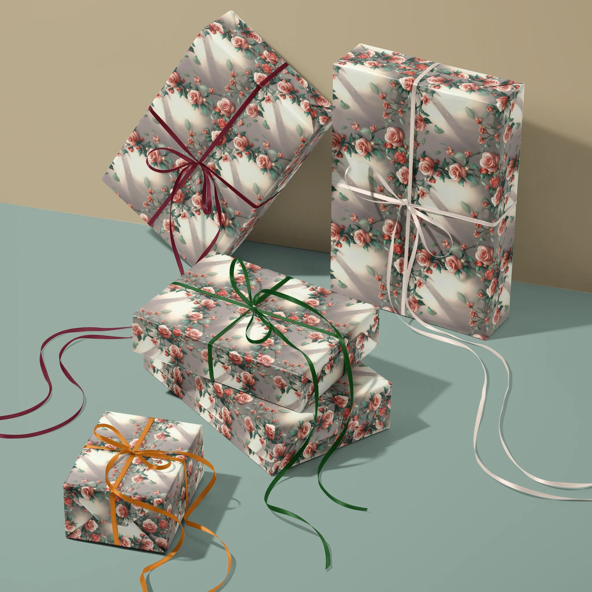 Rosy Outlook Gift Wrapping Paper