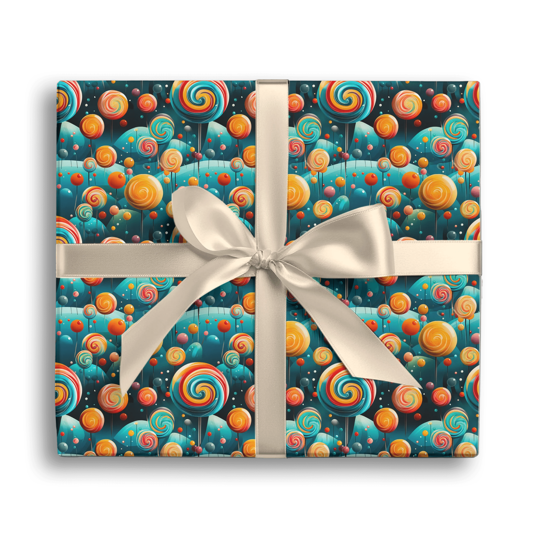 Candy Coated Wishes Gift Wrapping Paper