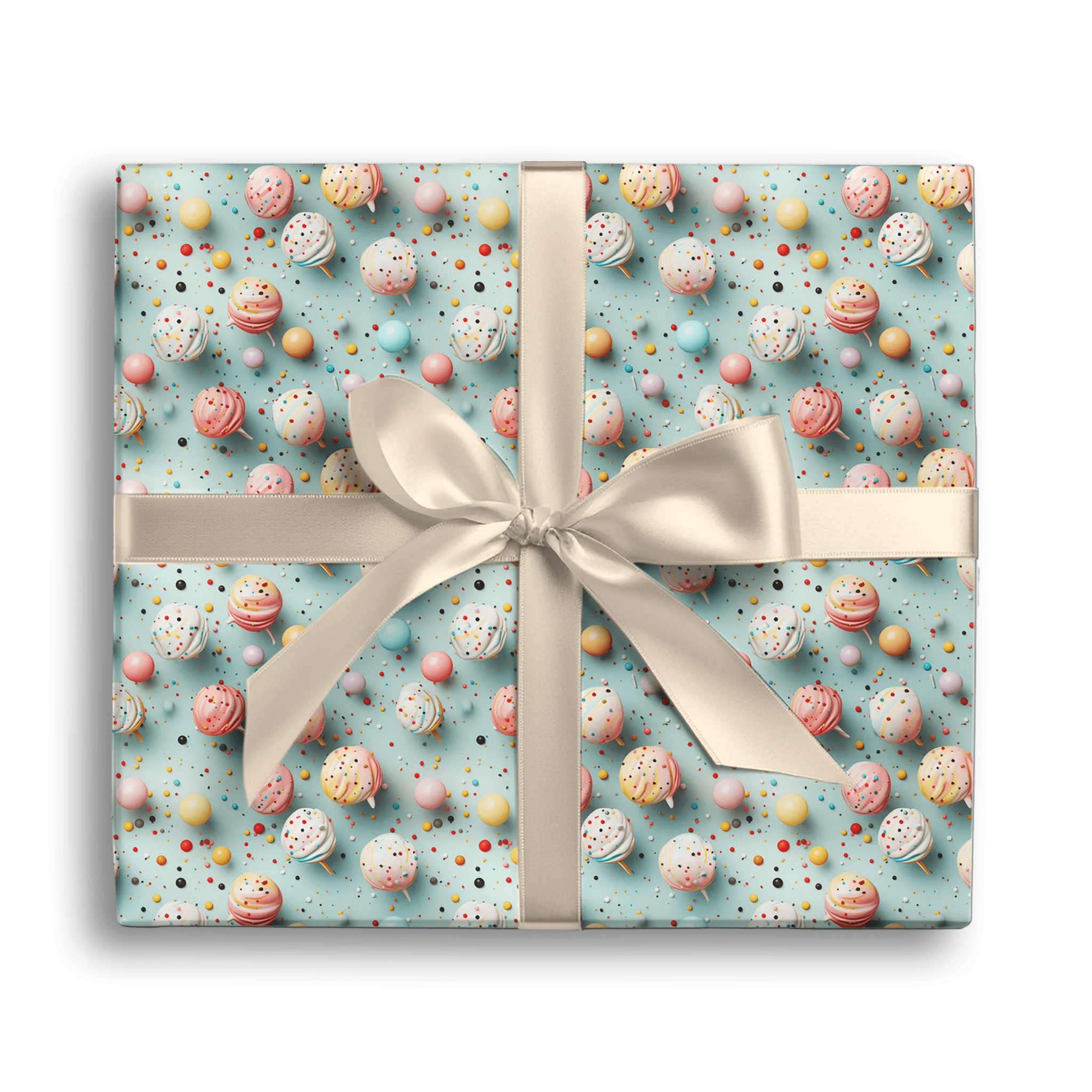 Cake Pop Parade Gift Wrapping Paper