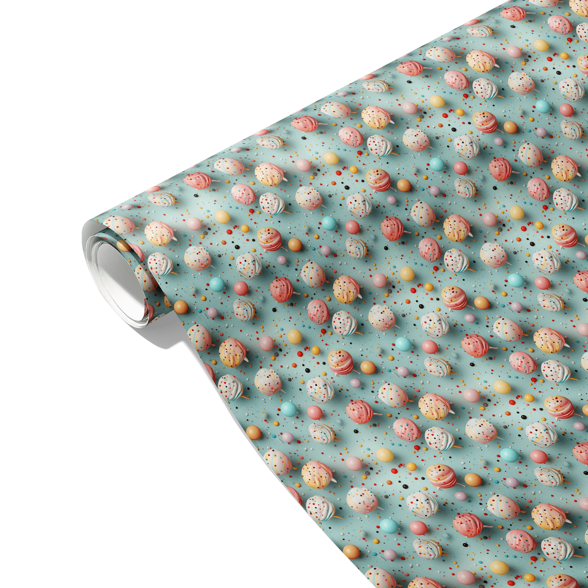 Cake Pop Parade Gift Wrapping Paper