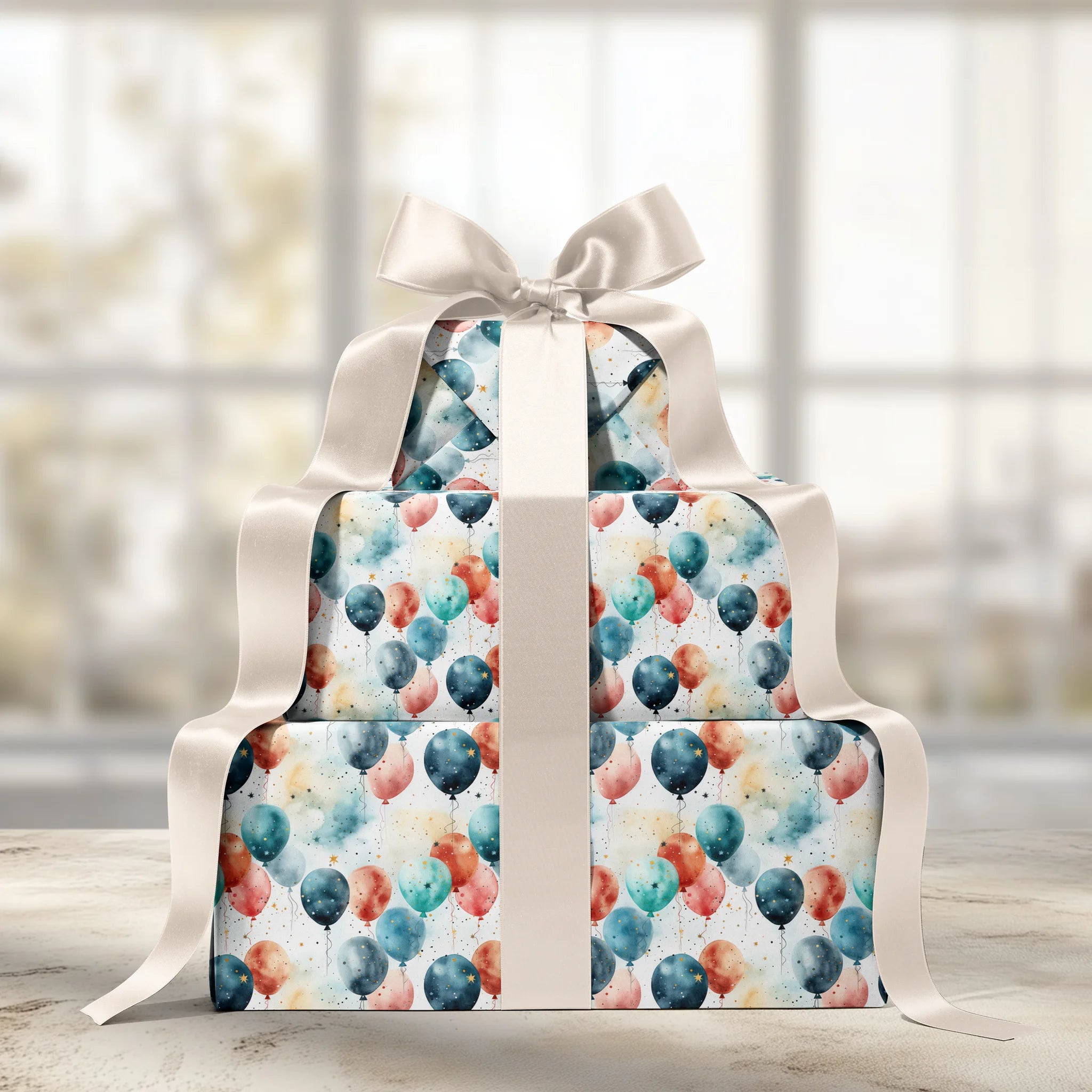 Up Up Array Gift Wrapping Paper