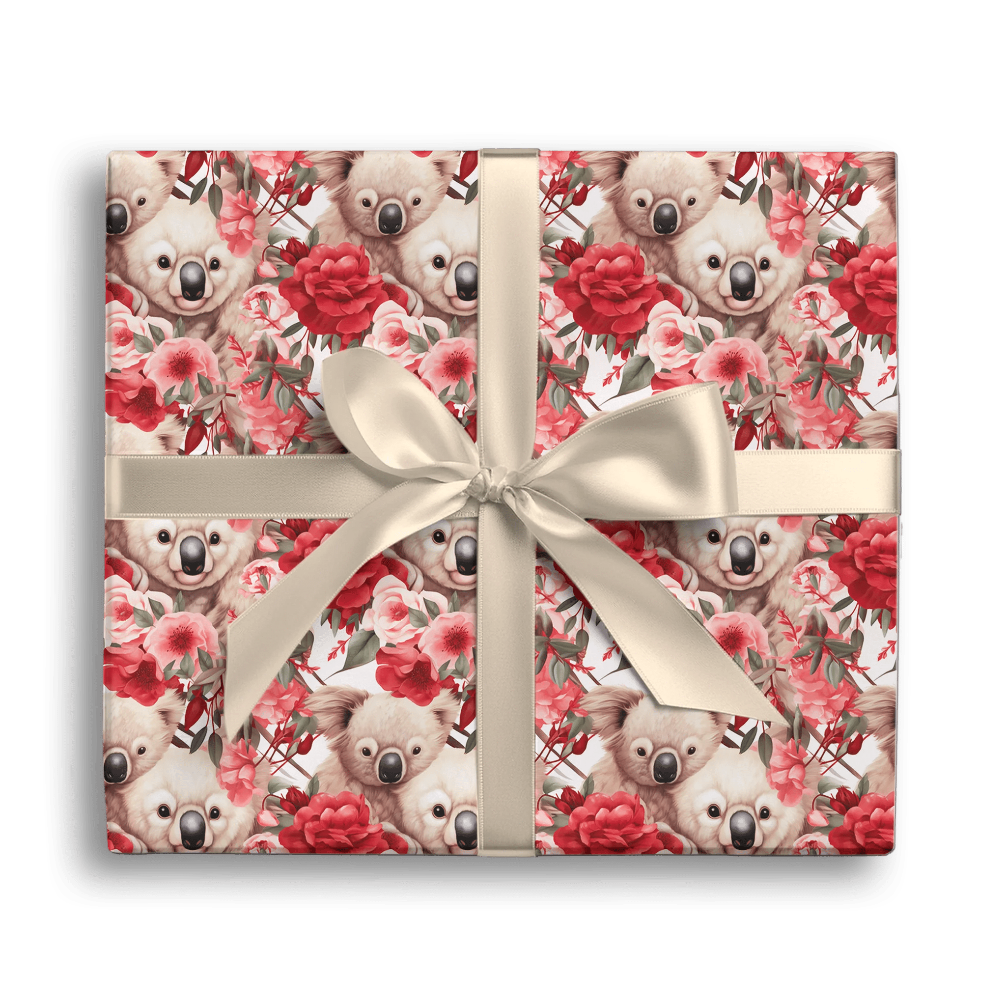 Blush Blossom Cuddle Gift Wrapping Paper