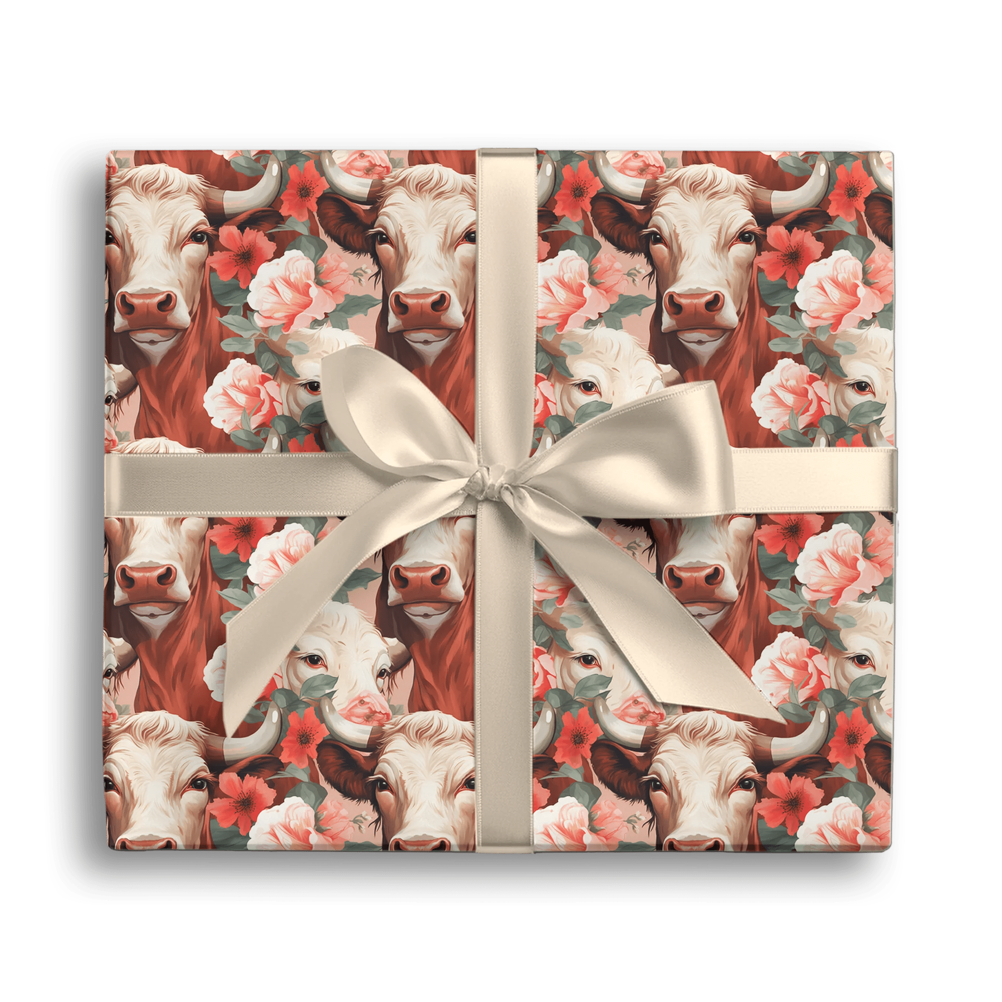 Countryside Floral Charm Gift Wrapping Paper