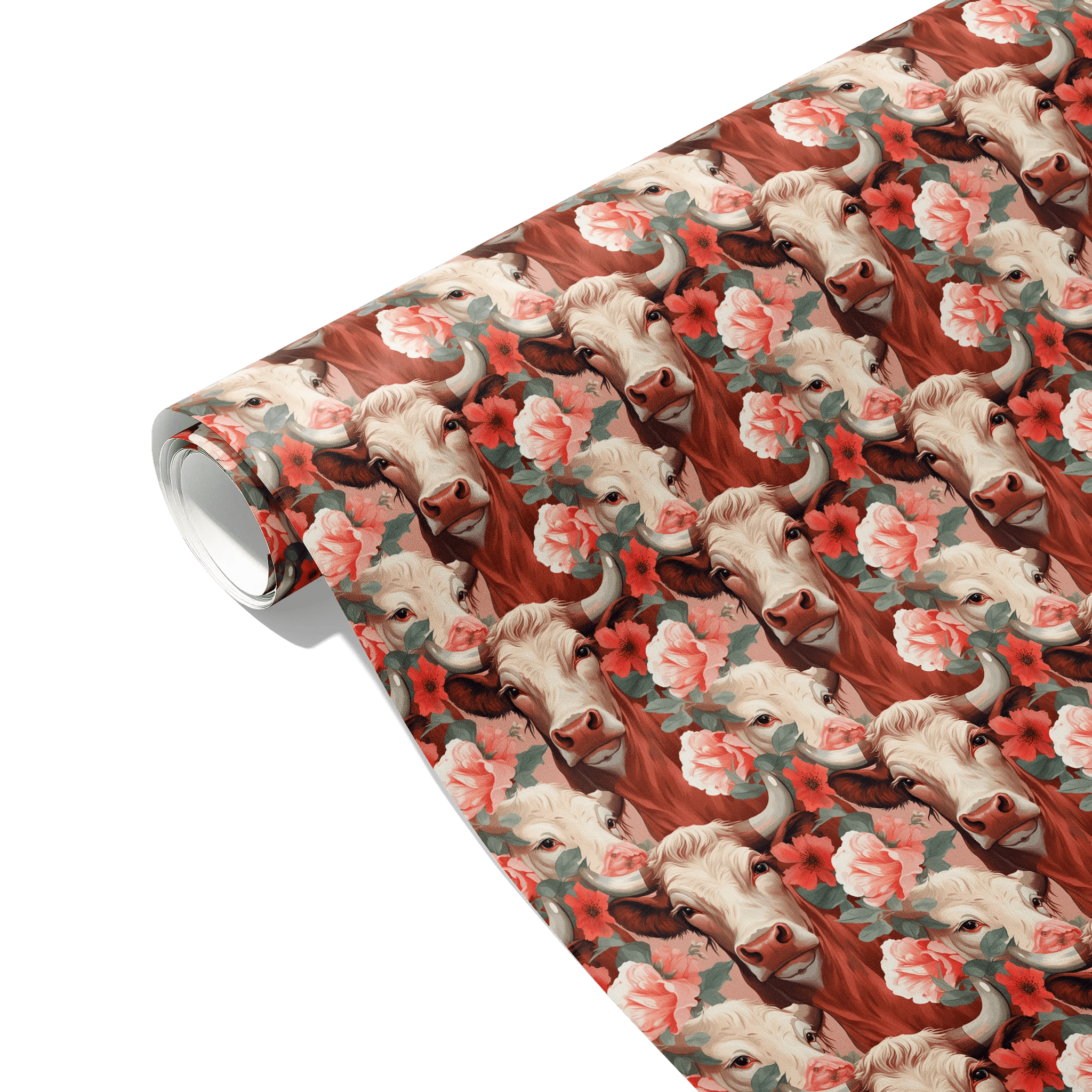 Countryside Floral Charm Gift Wrapping Paper