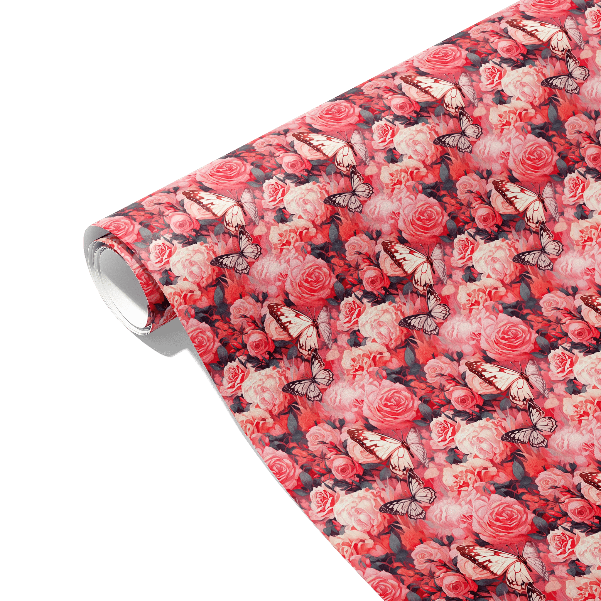 Petals And Flutter Gift Wrapping Paper