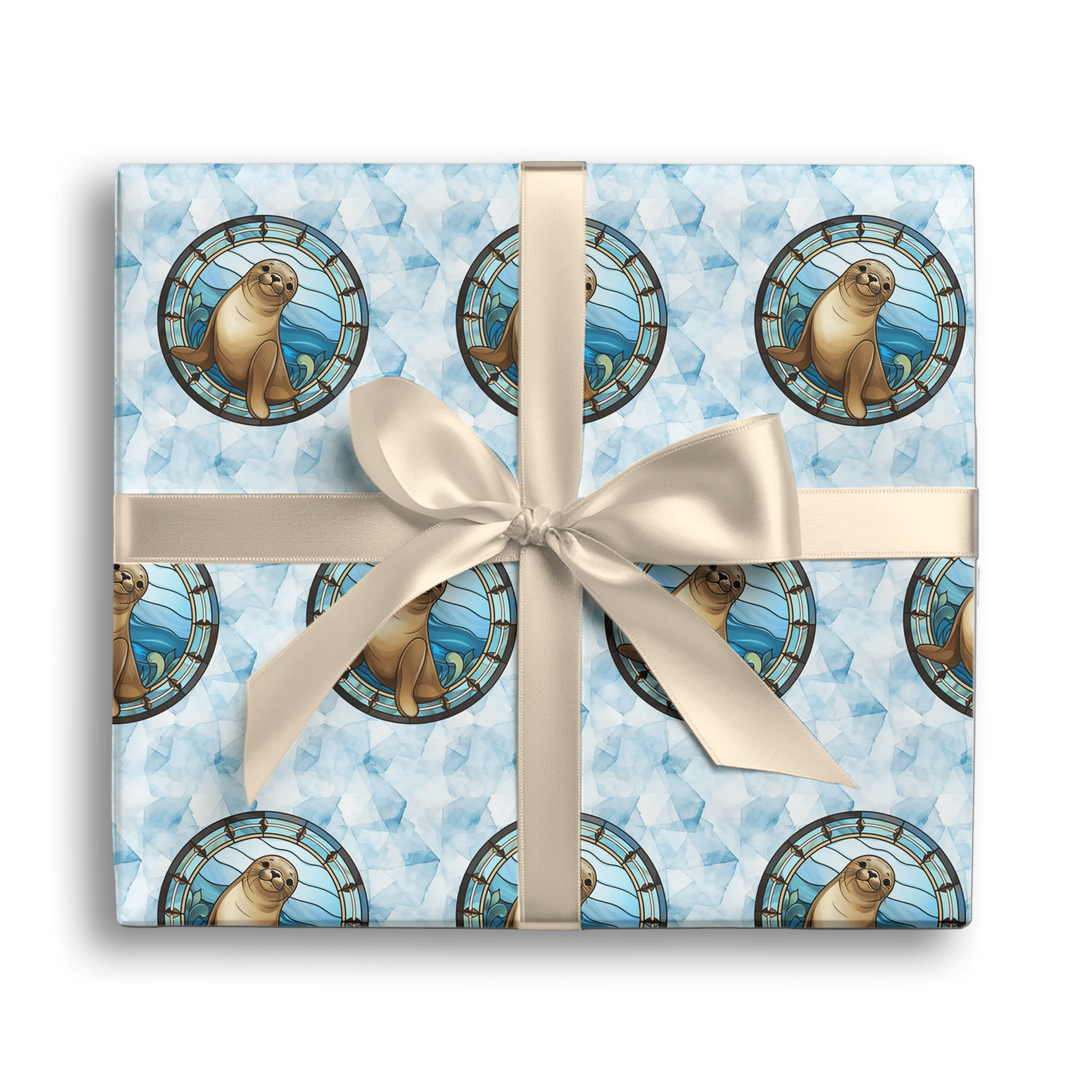 Playful Marine Charm Gift Wrapping Paper