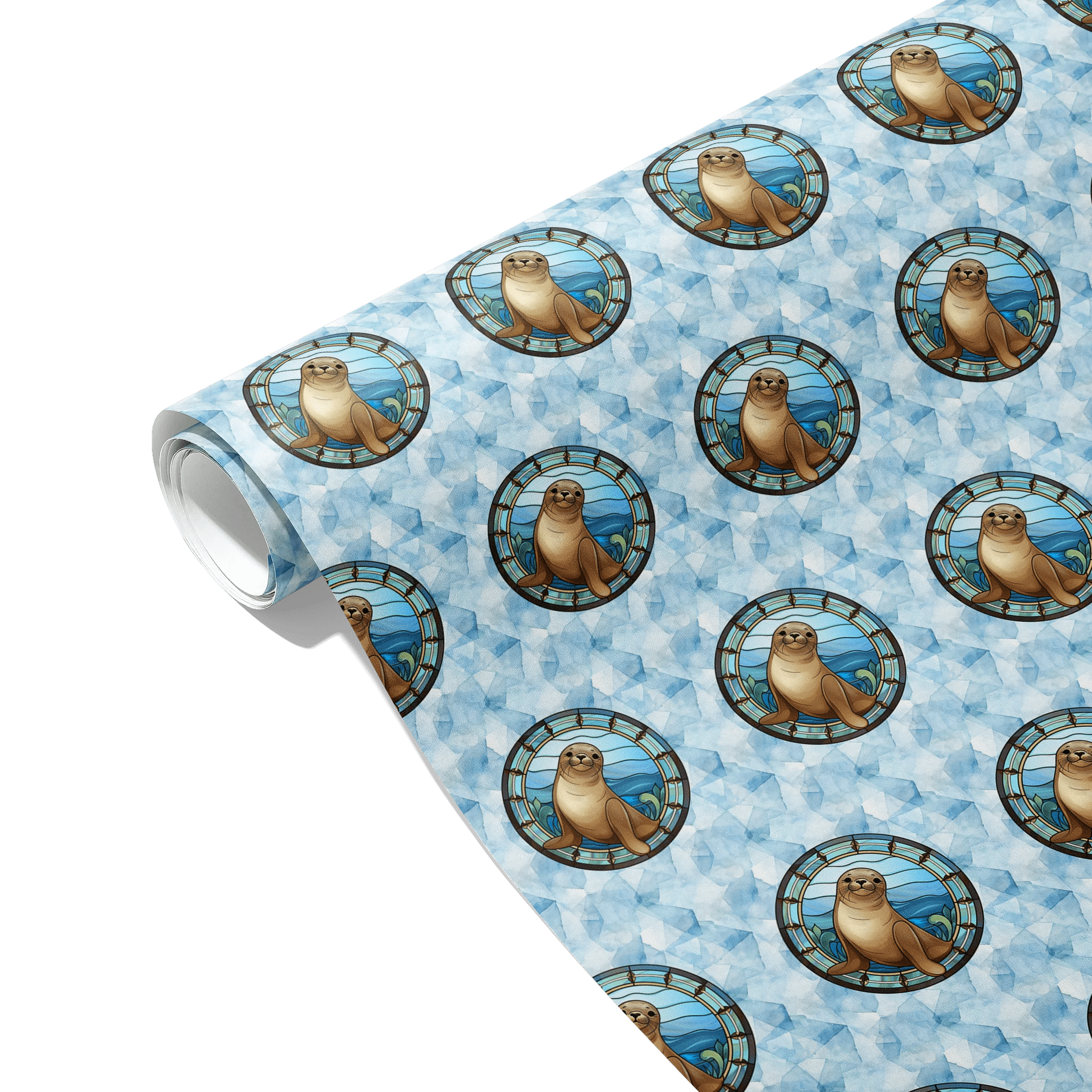 Playful Marine Charm Gift Wrapping Paper