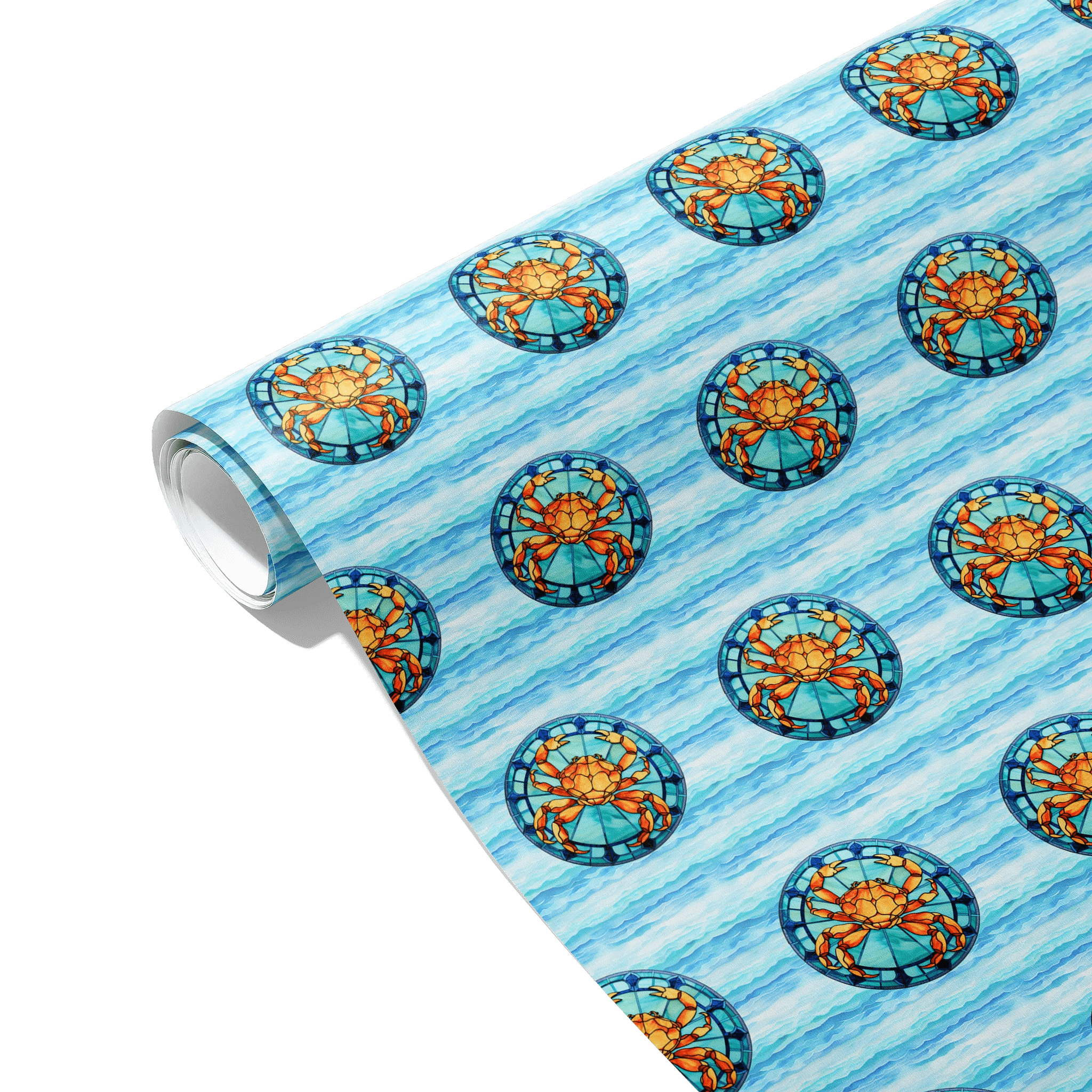 Coastal Shoreline Symbol Gift Wrapping Paper