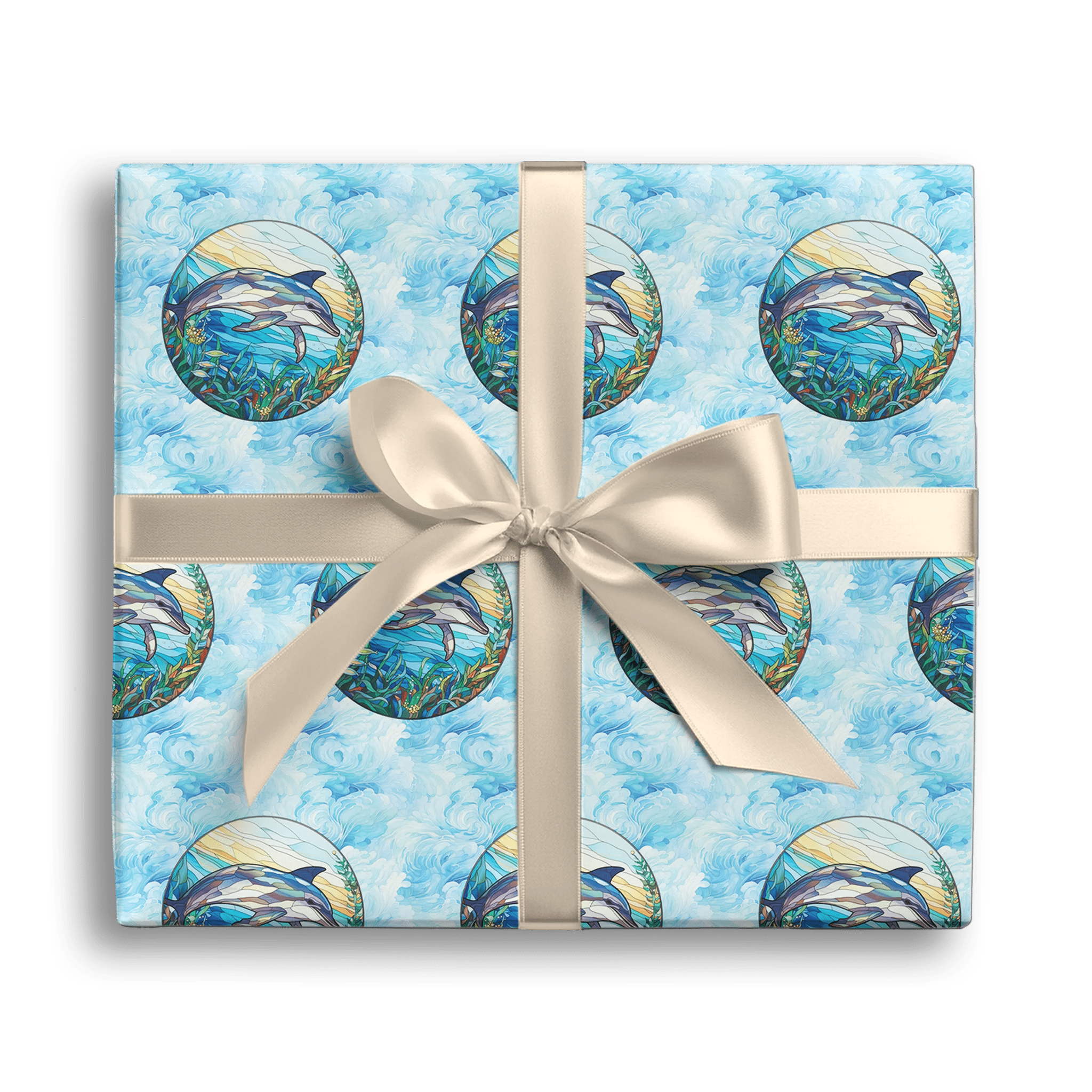 Joyful Ocean Dance Gift Wrapping Paper