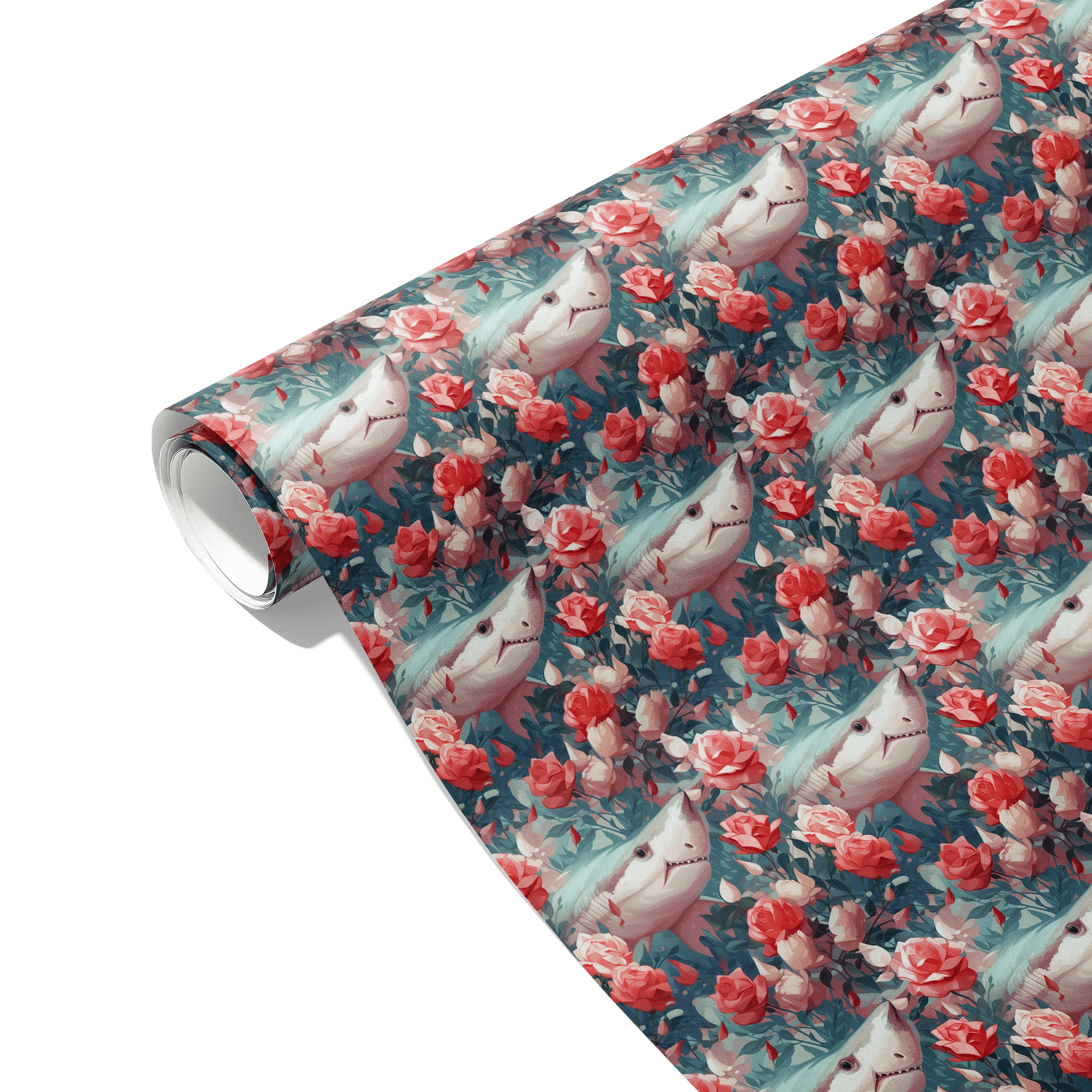 Fierce Yet Floral Gift Wrapping Paper