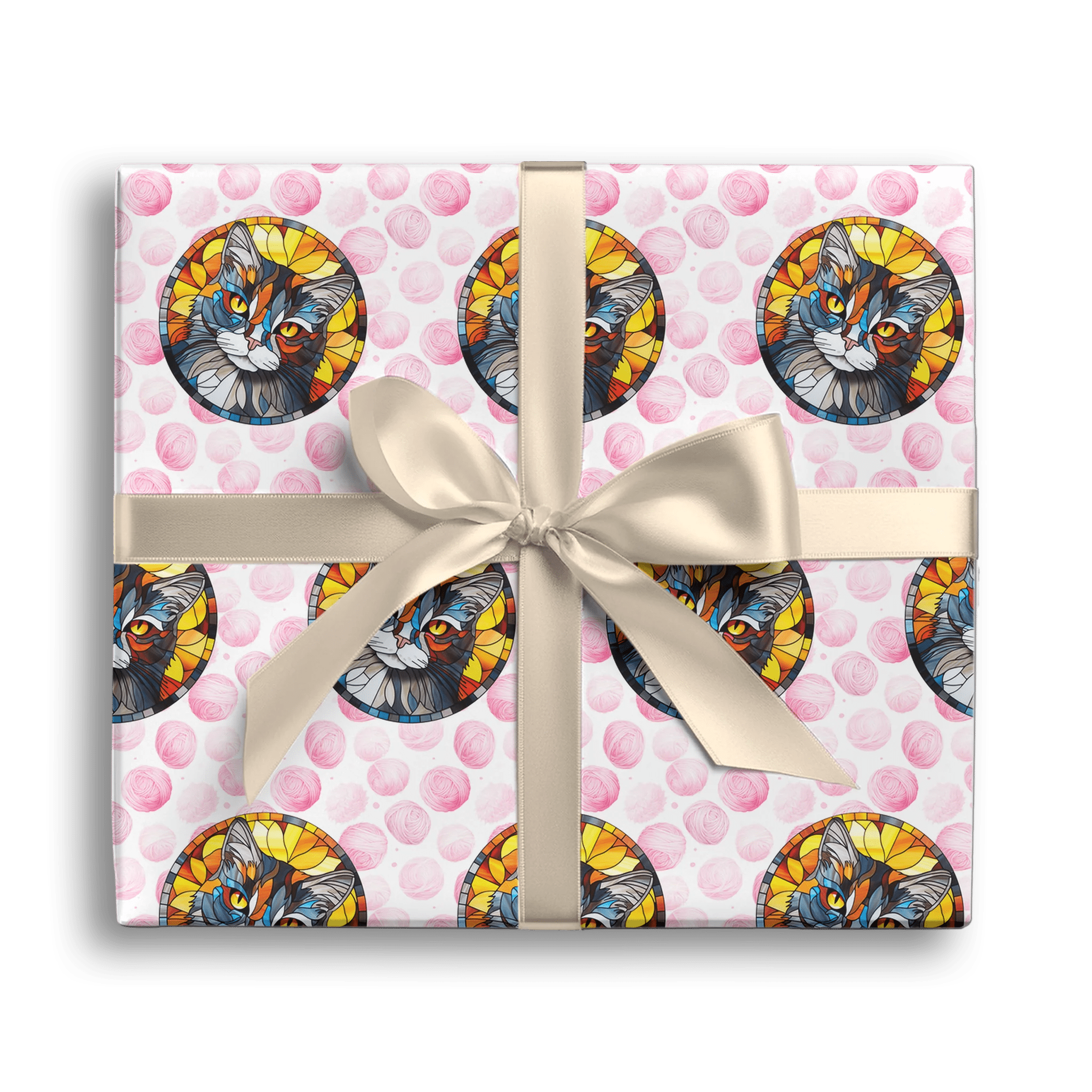 Cozy And Playful Gift Wrapping Paper