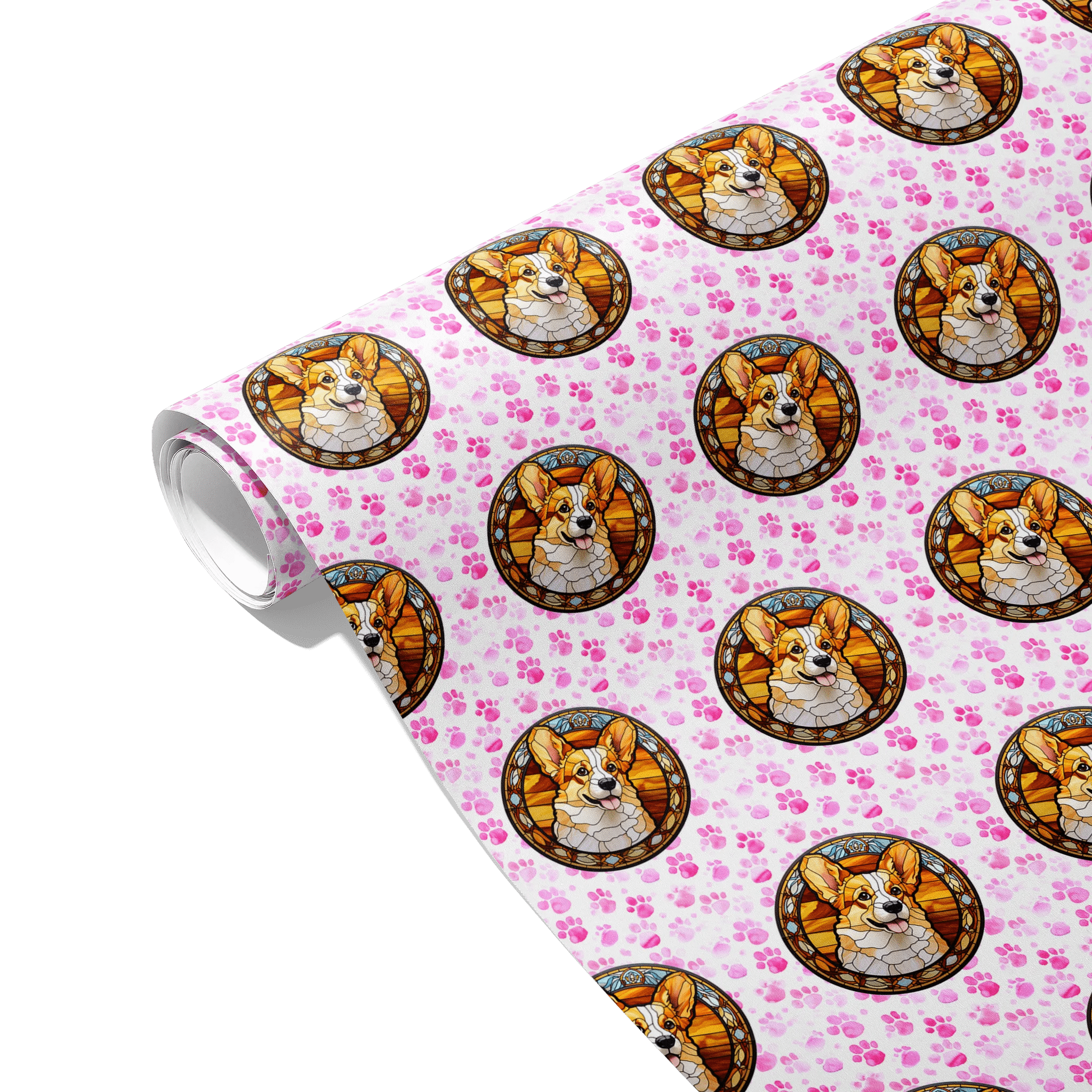 Playful And Lovable Gift Wrapping Paper