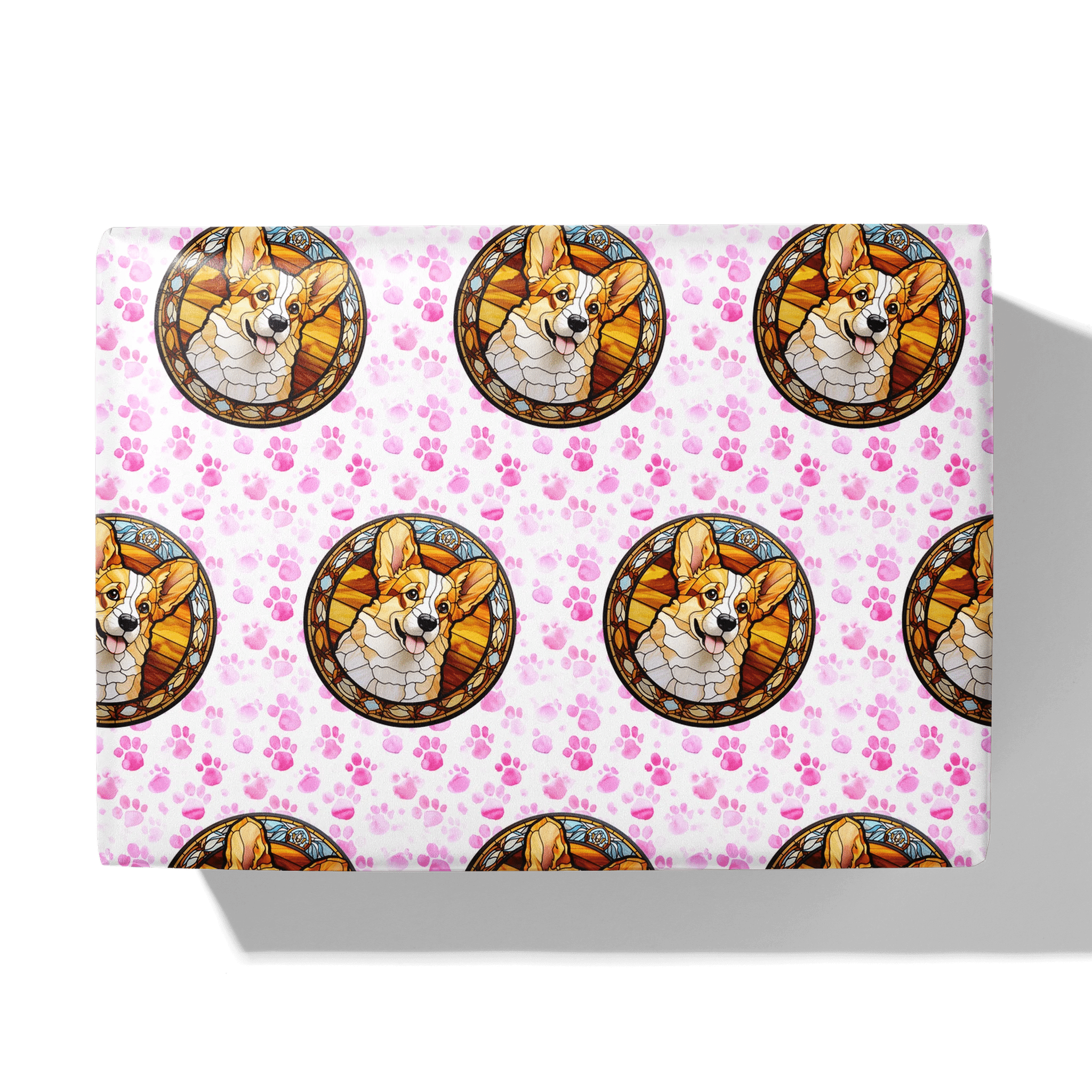Playful And Lovable Gift Wrapping Paper