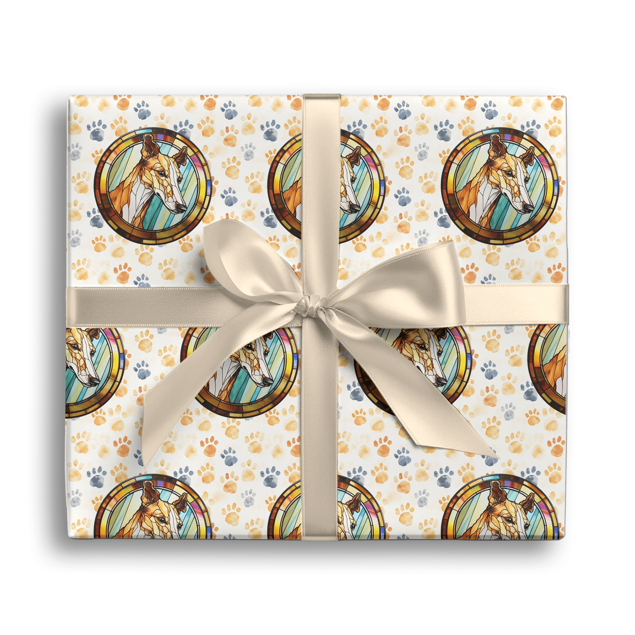 Sleek And Poised Gift Wrapping Paper