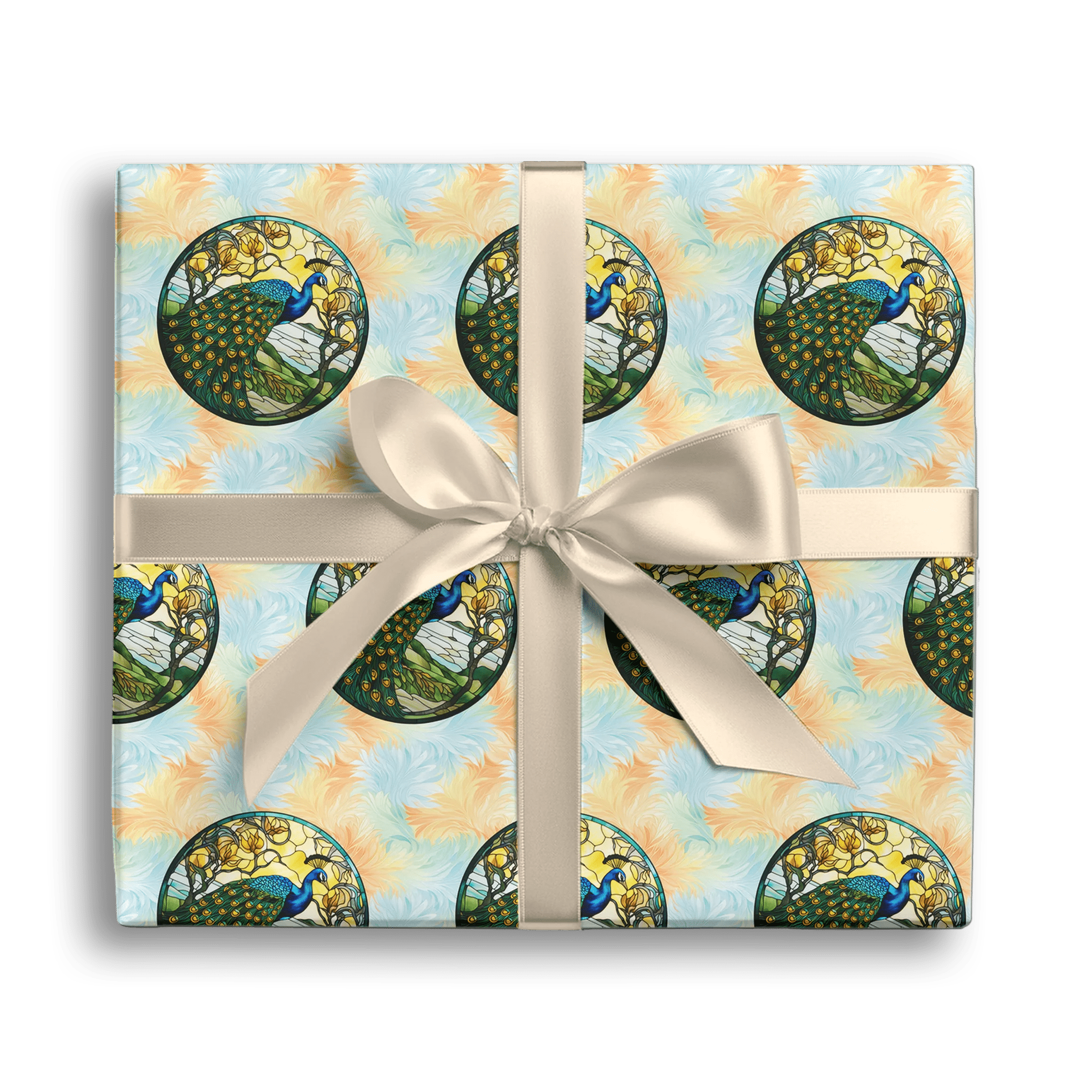 Majestic Feathered Elegance Gift Wrapping Paper