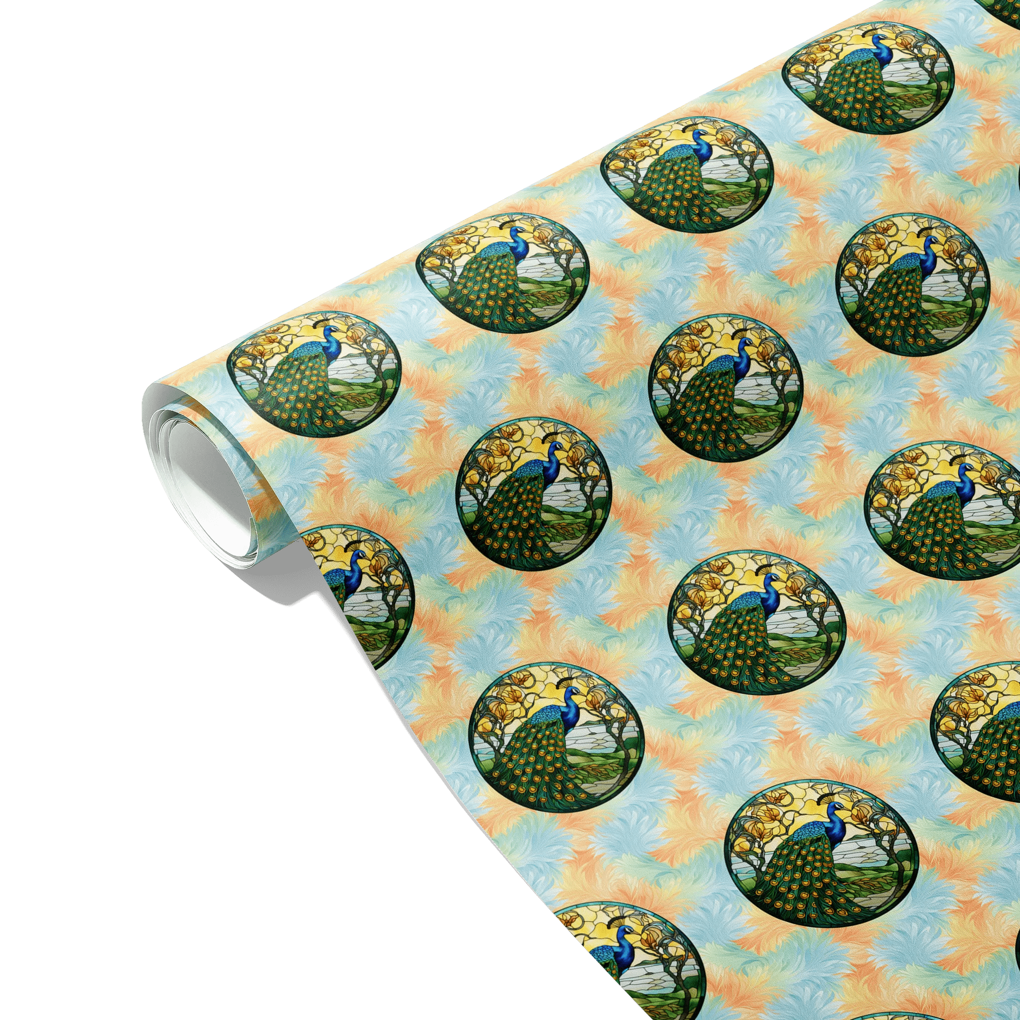 Majestic Feathered Elegance Gift Wrapping Paper