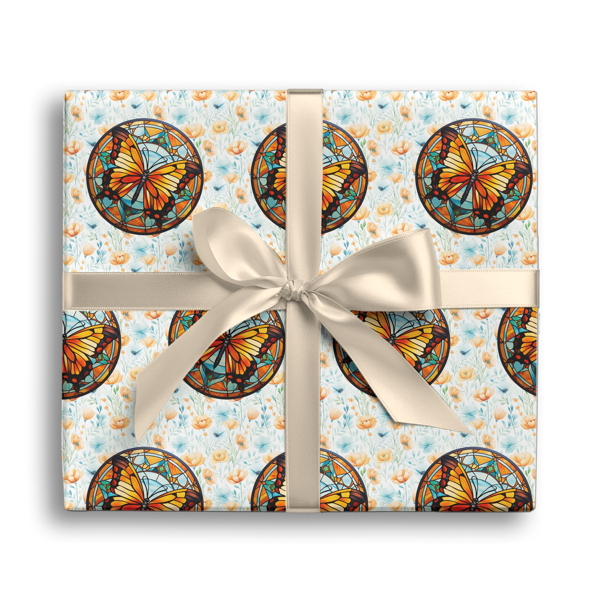 Graceful Winged Beauty Gift Wrapping Paper