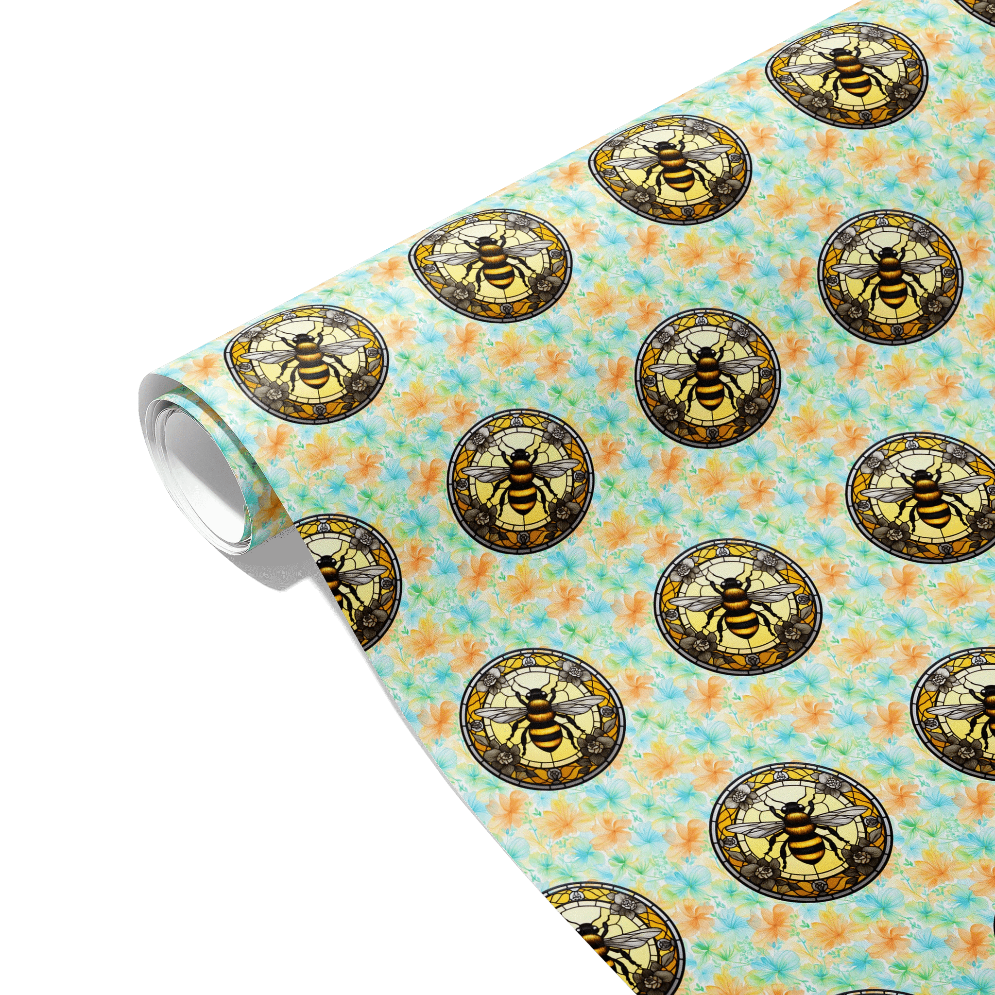 Hive’s Golden Worker Gift Wrapping Paper