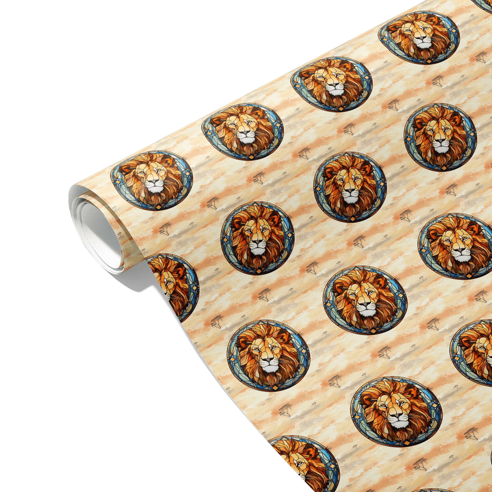 Majestic Golden Pride Gift Wrapping Paper