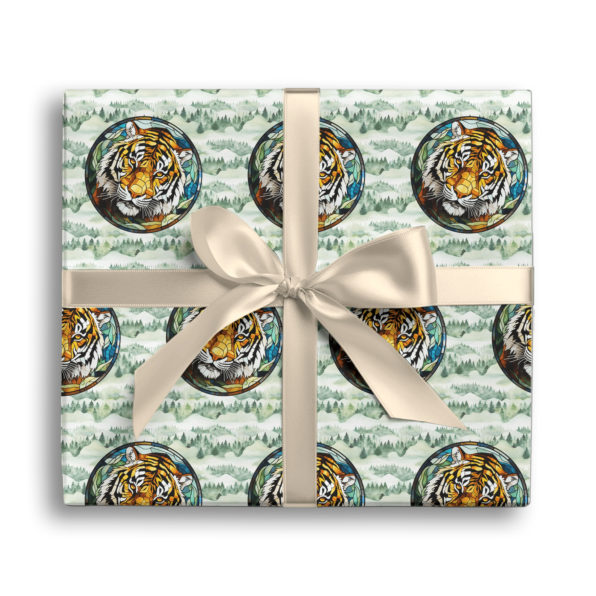 Wild Amber Intensity Gift Wrapping Paper