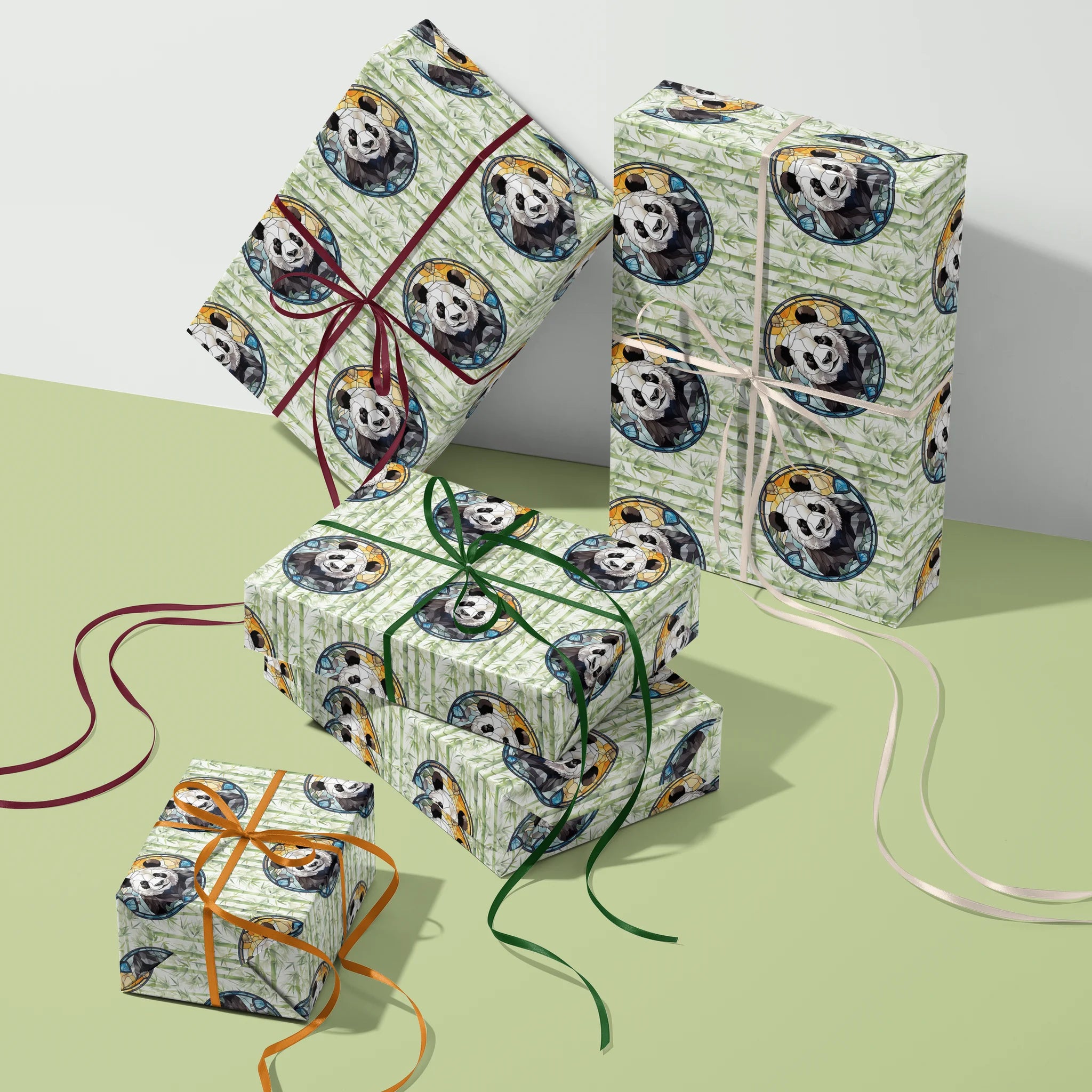 Iconic Black-And-White Gift Wrapping Paper