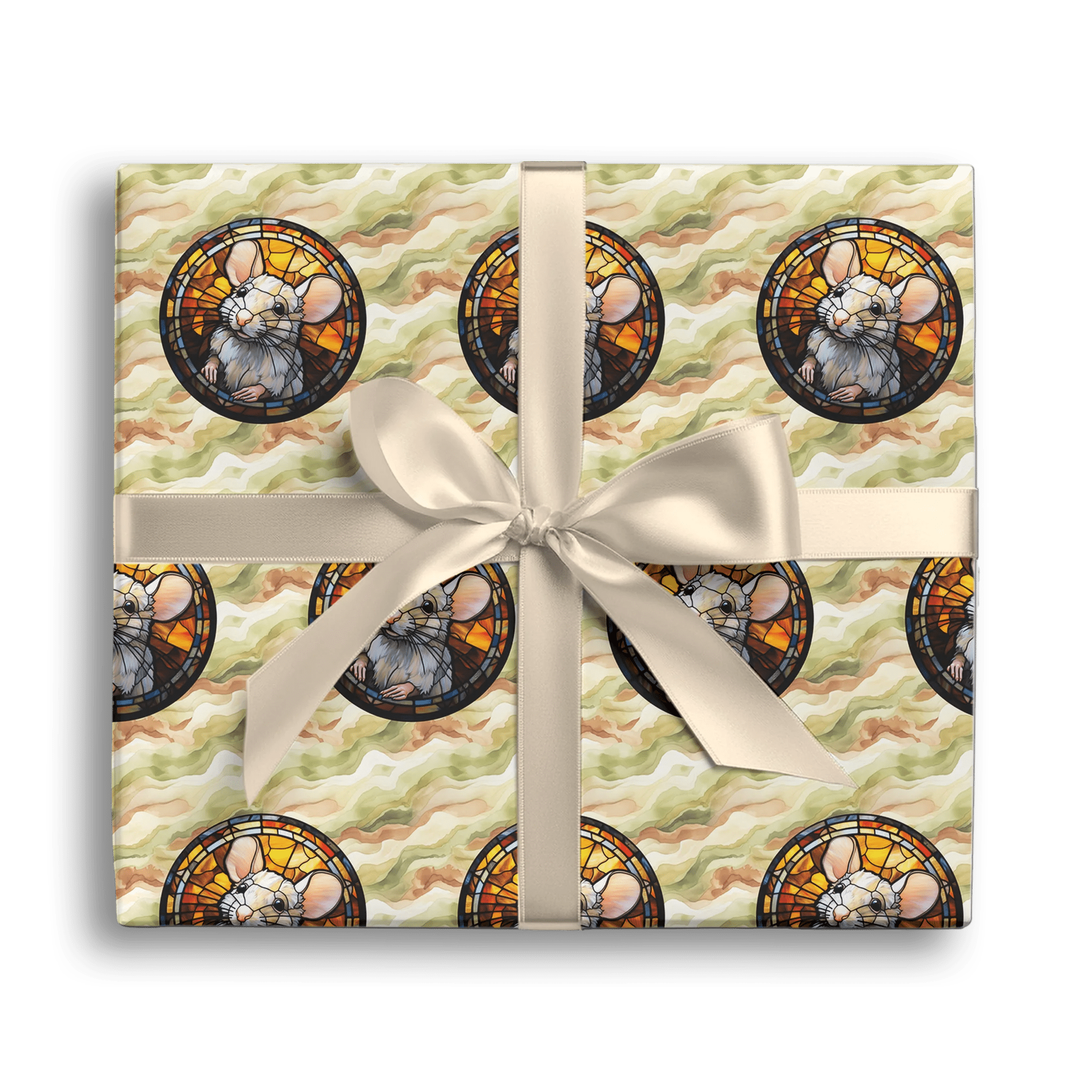 Tiny Inquisitive Gaze Gift Wrapping Paper