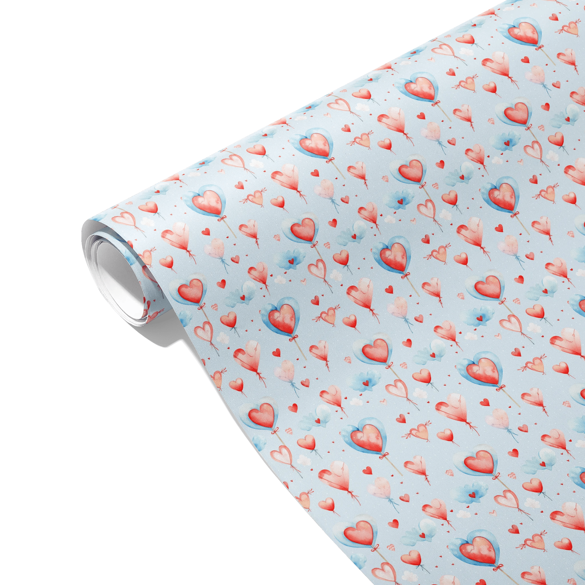 Hearts That Float Gift Wrapping Paper