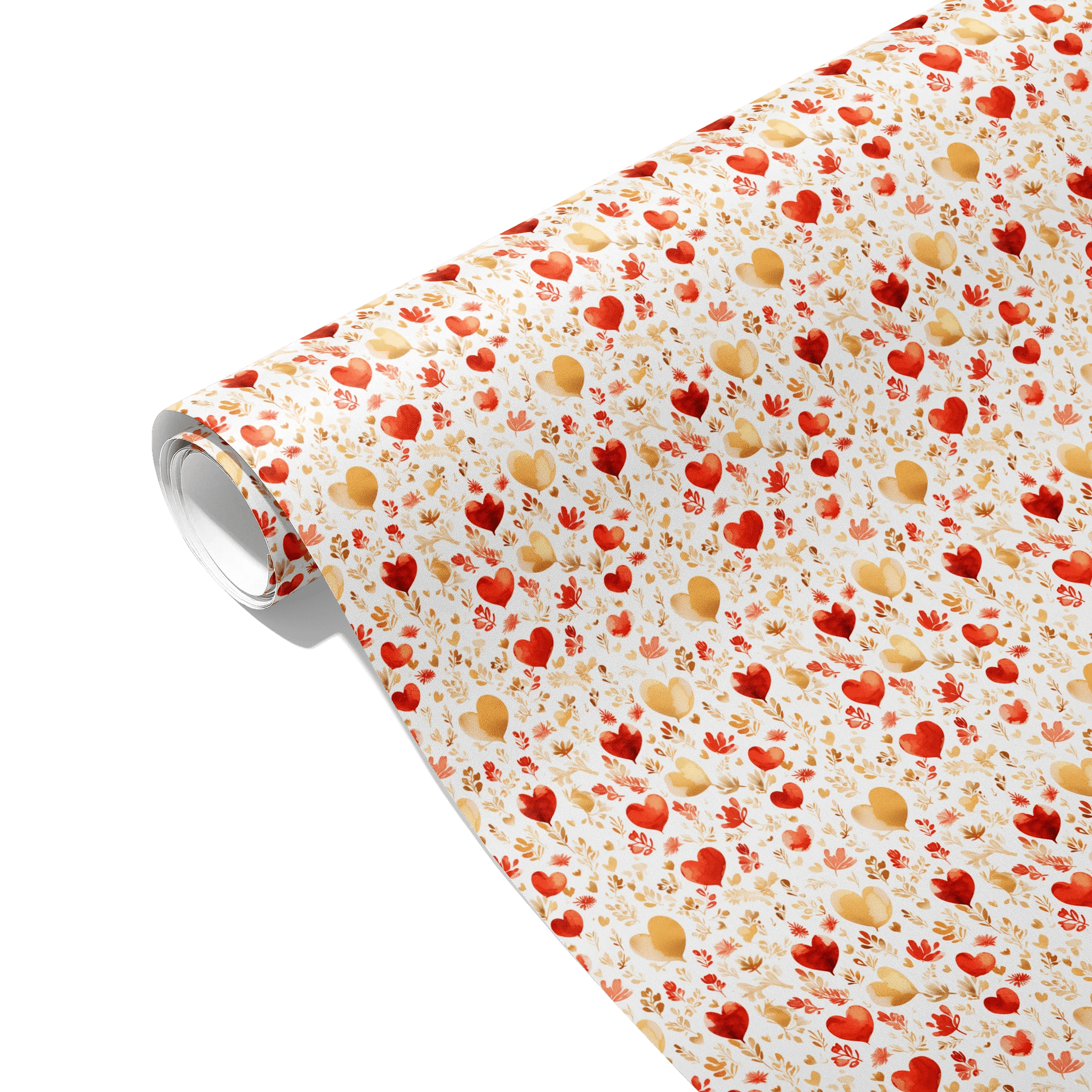 Red And Gold Everywhere Gift Wrapping Paper