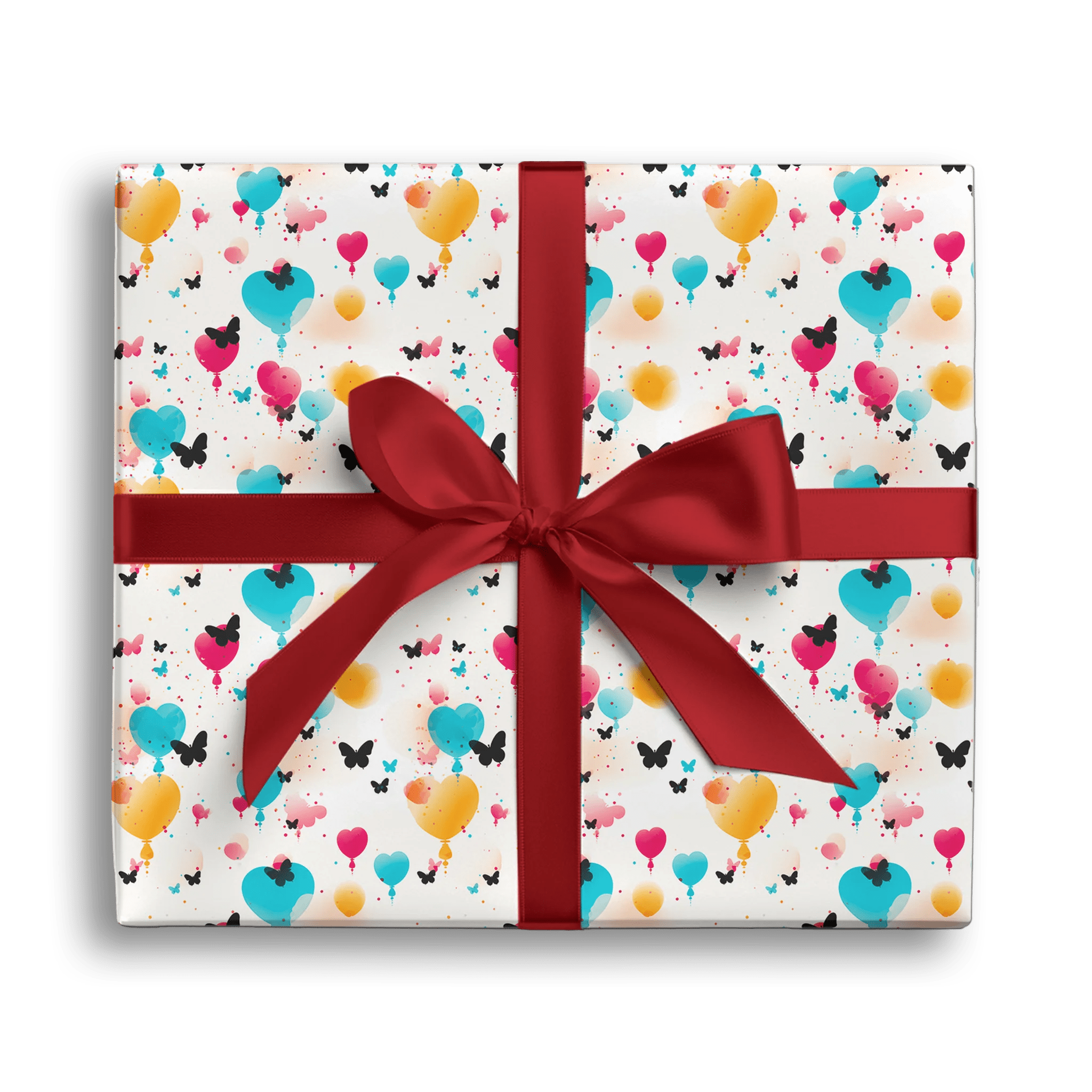 Heart In The Air Gift Wrapping Paper