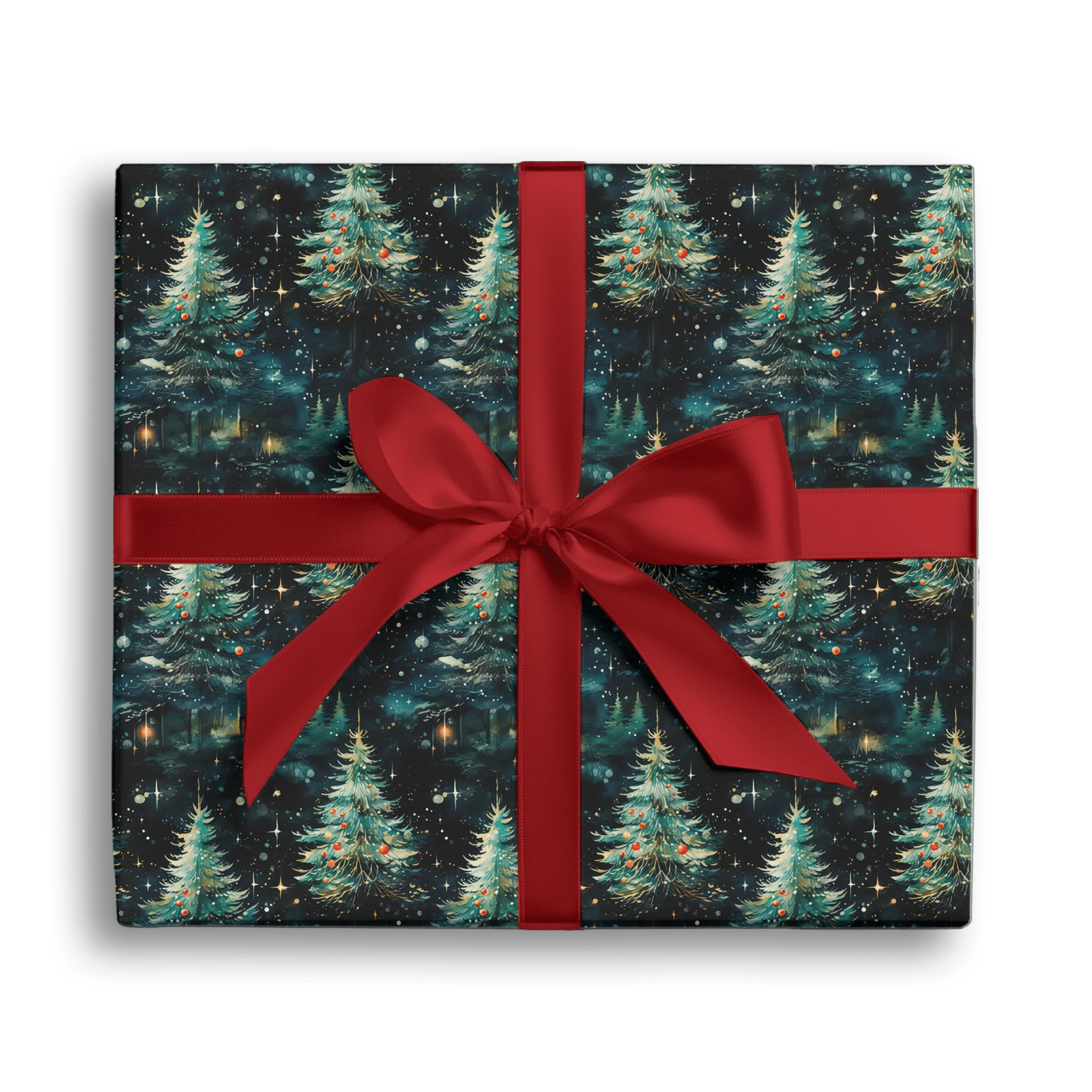 Starry Pines Gift Wrapping Paper