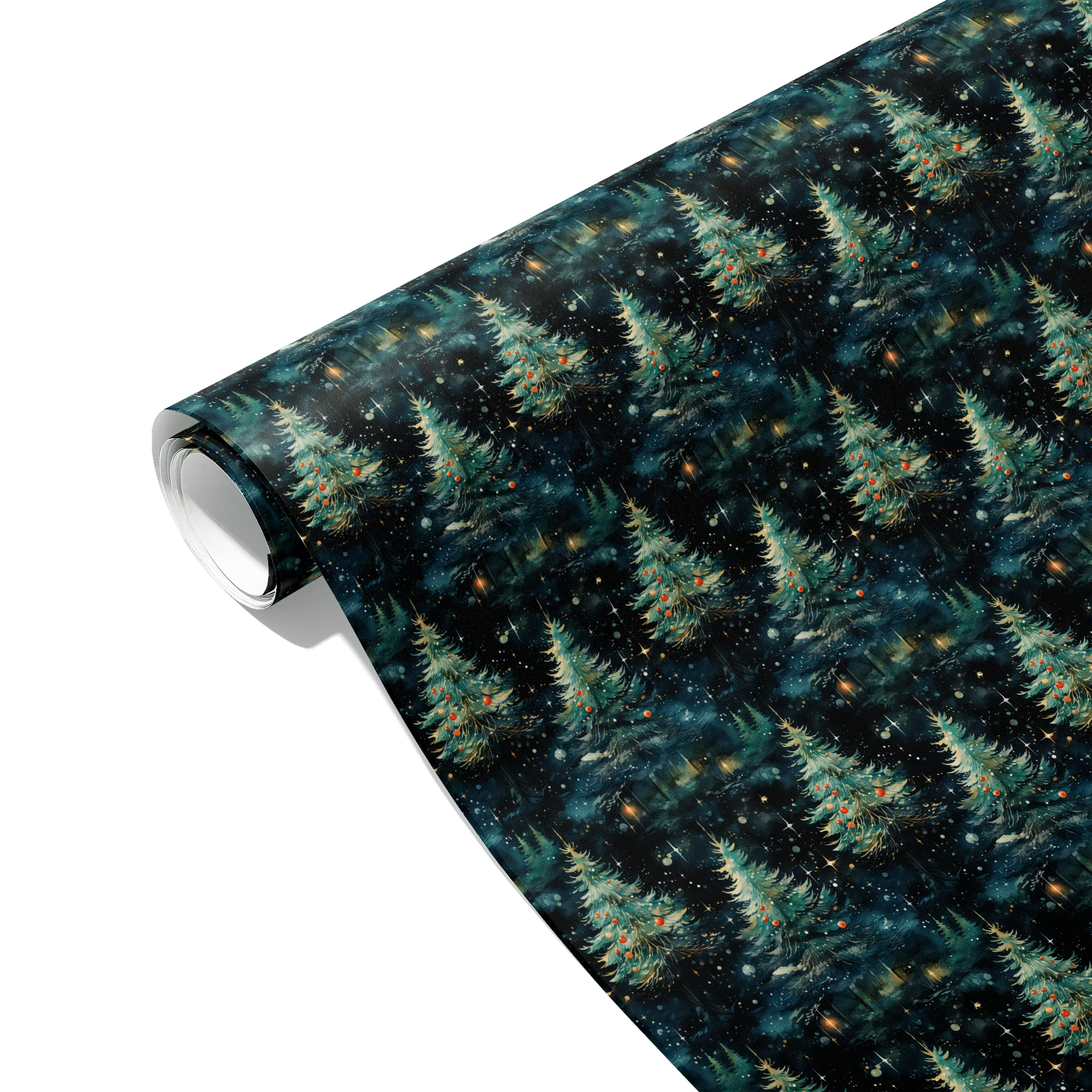 Starry Pines Gift Wrapping Paper