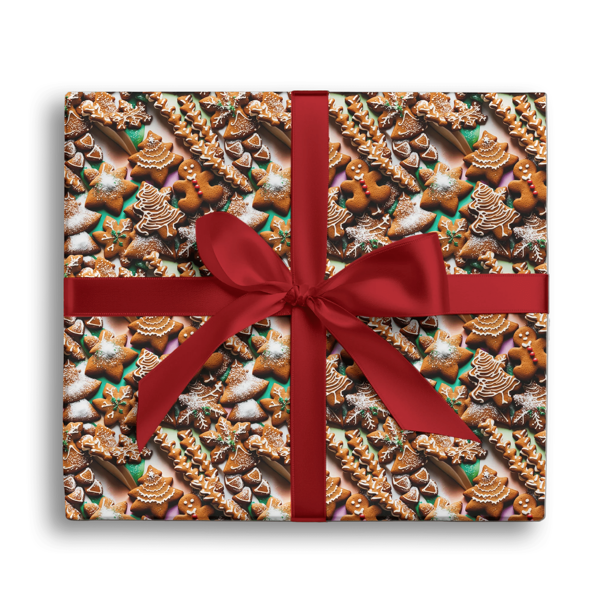 Gingerbread Glee Gift Wrapping Paper