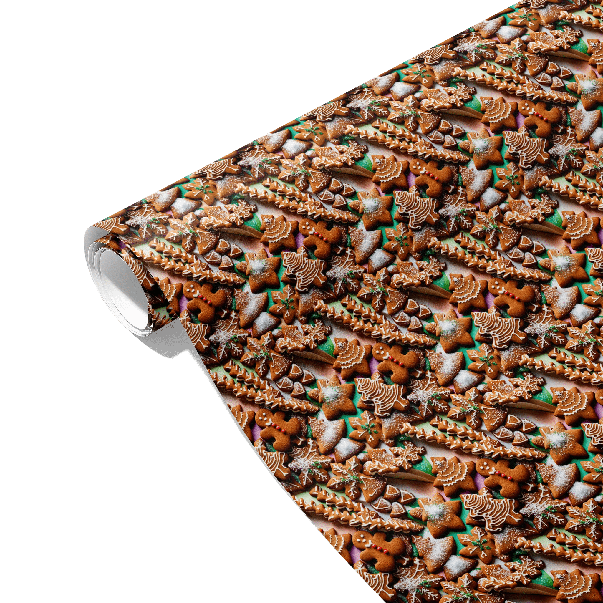 Gingerbread Glee Gift Wrapping Paper