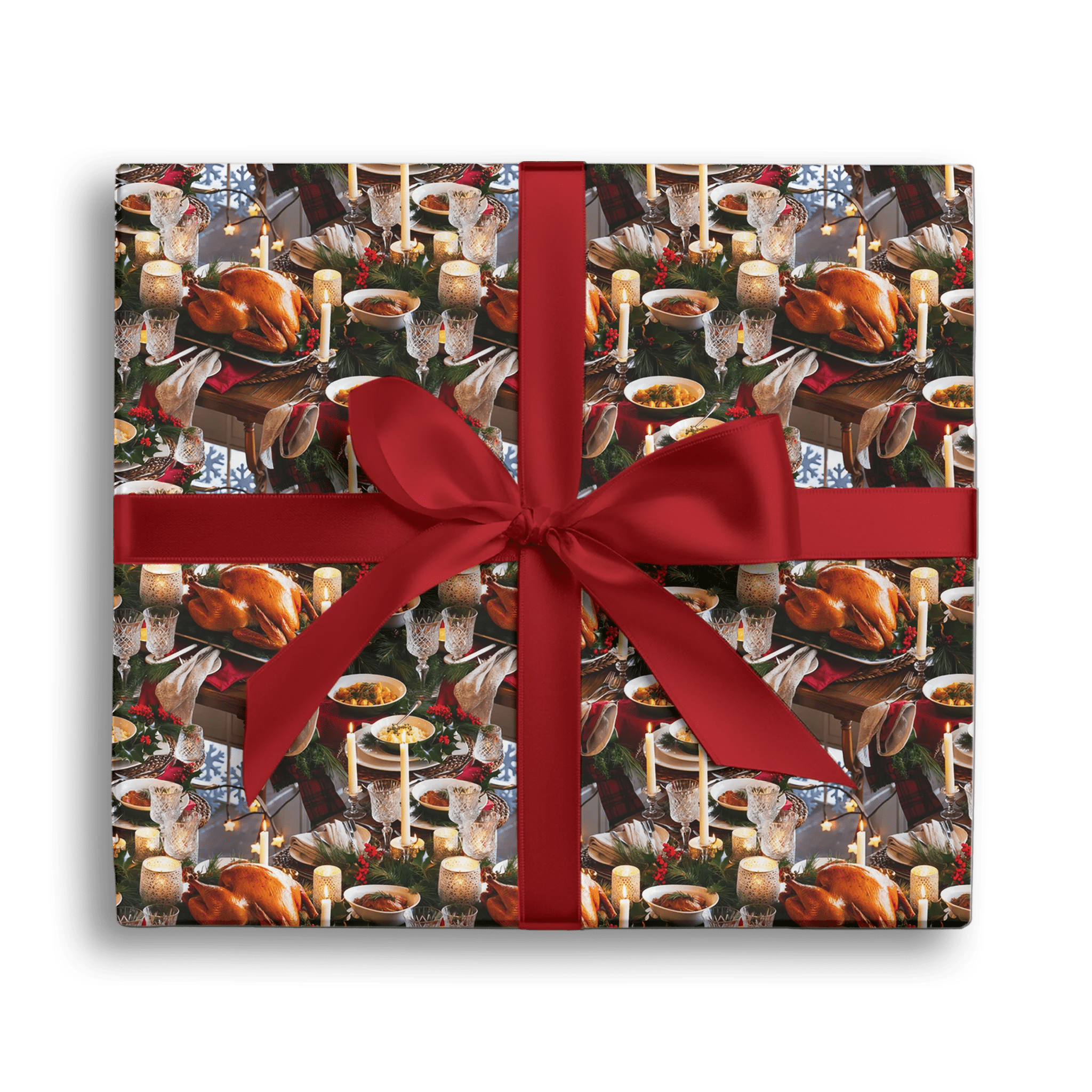 Merry and Bright Bite Gift Wrapping Paper