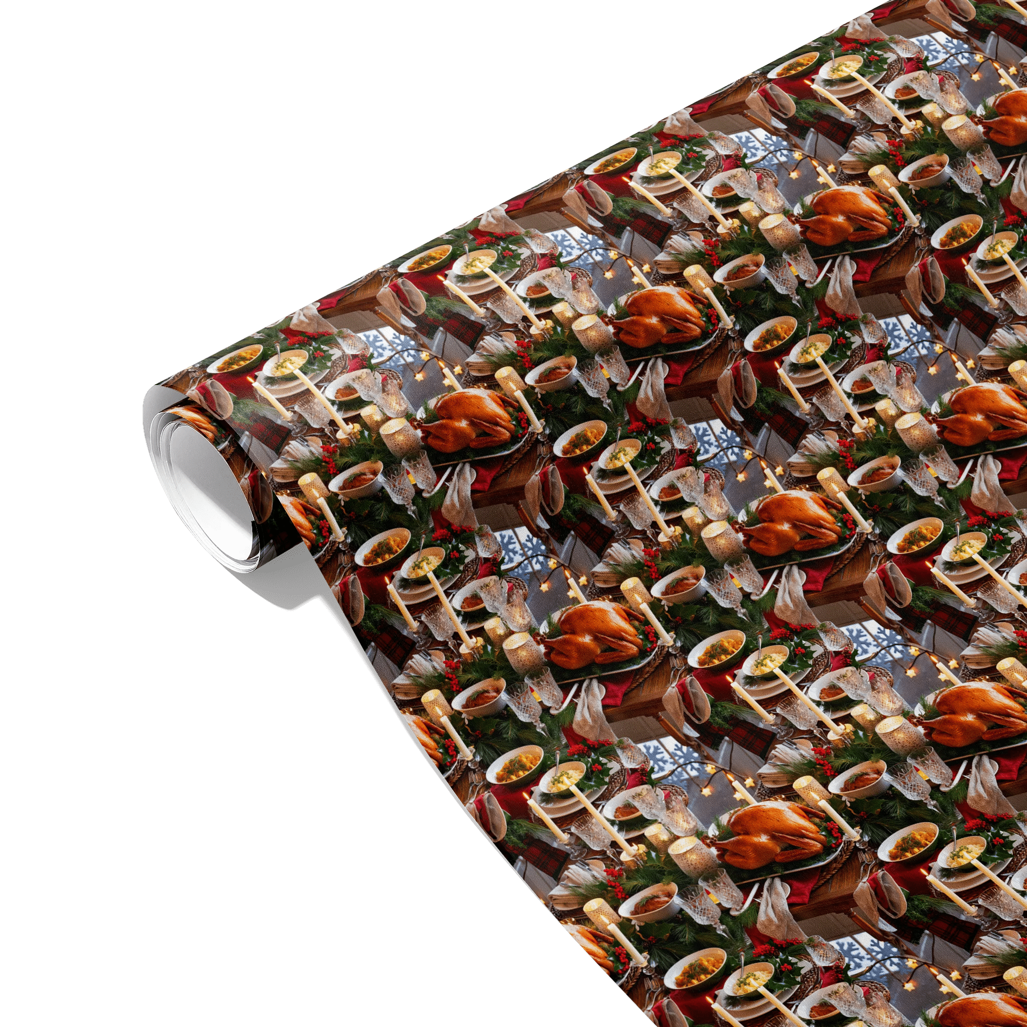 Merry and Bright Bite Gift Wrapping Paper