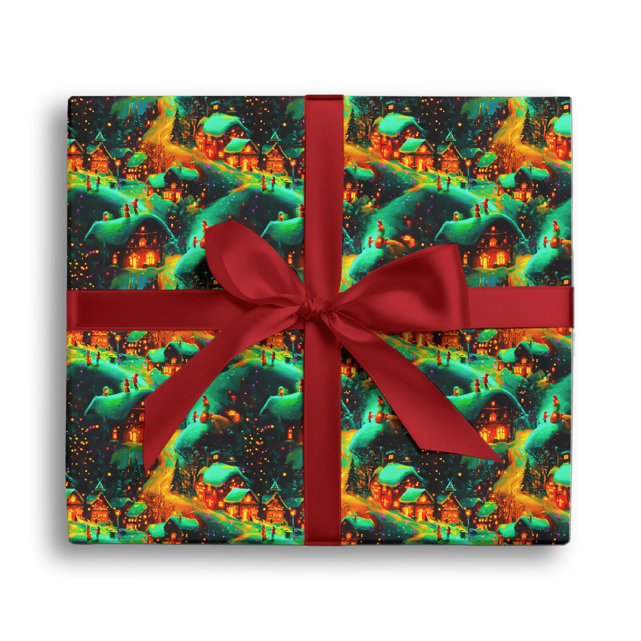 Village Vibes Gift Wrapping Paper
