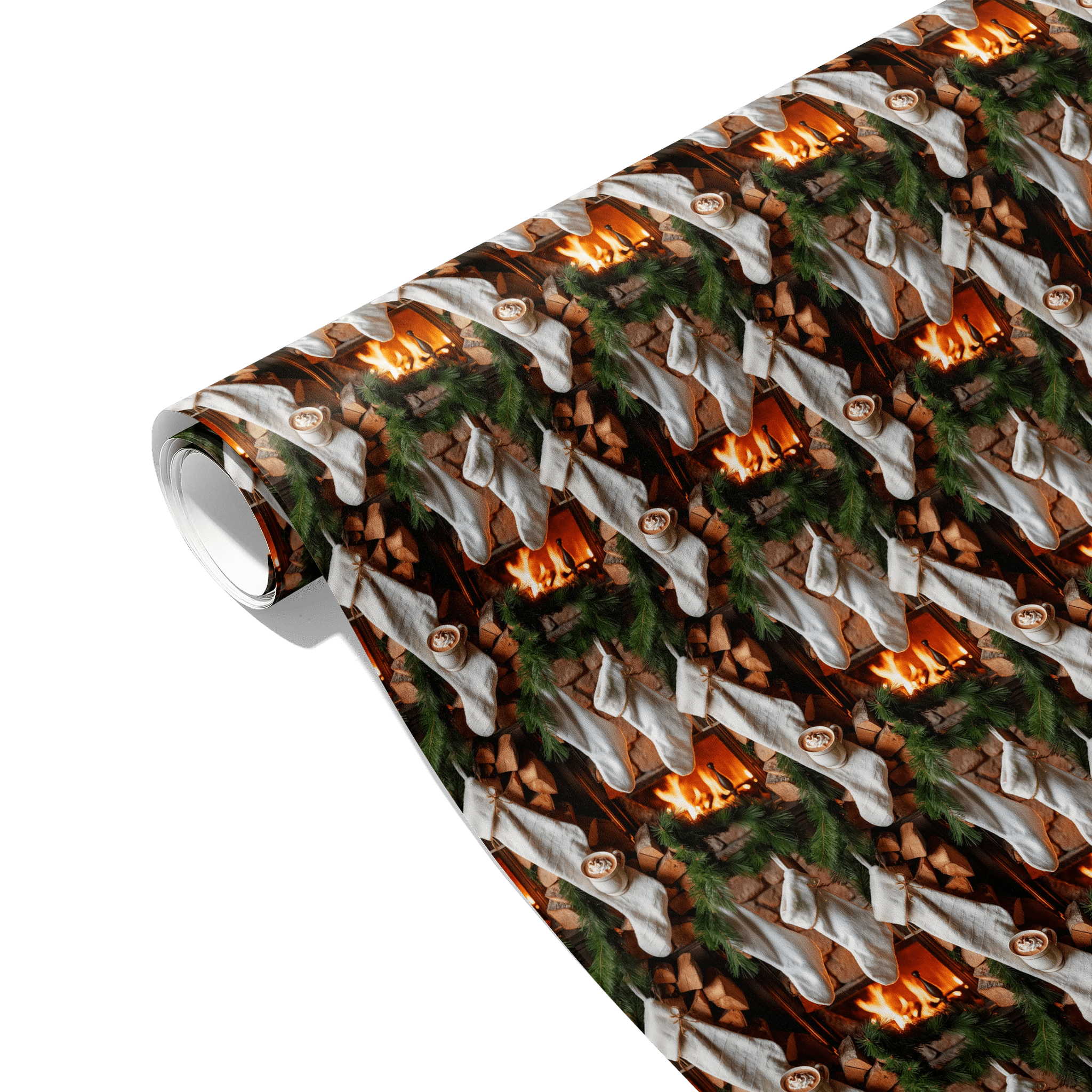 Fireside Cheers Gift Wrapping Paper