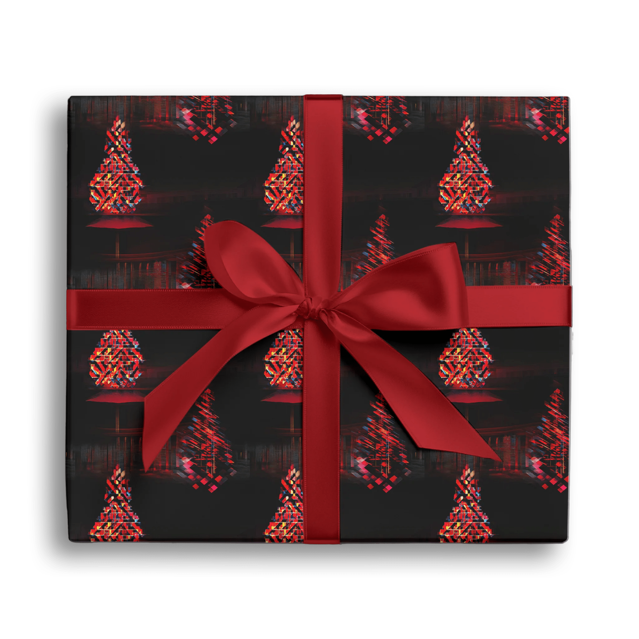 Tree Code Gift Wrapping Paper